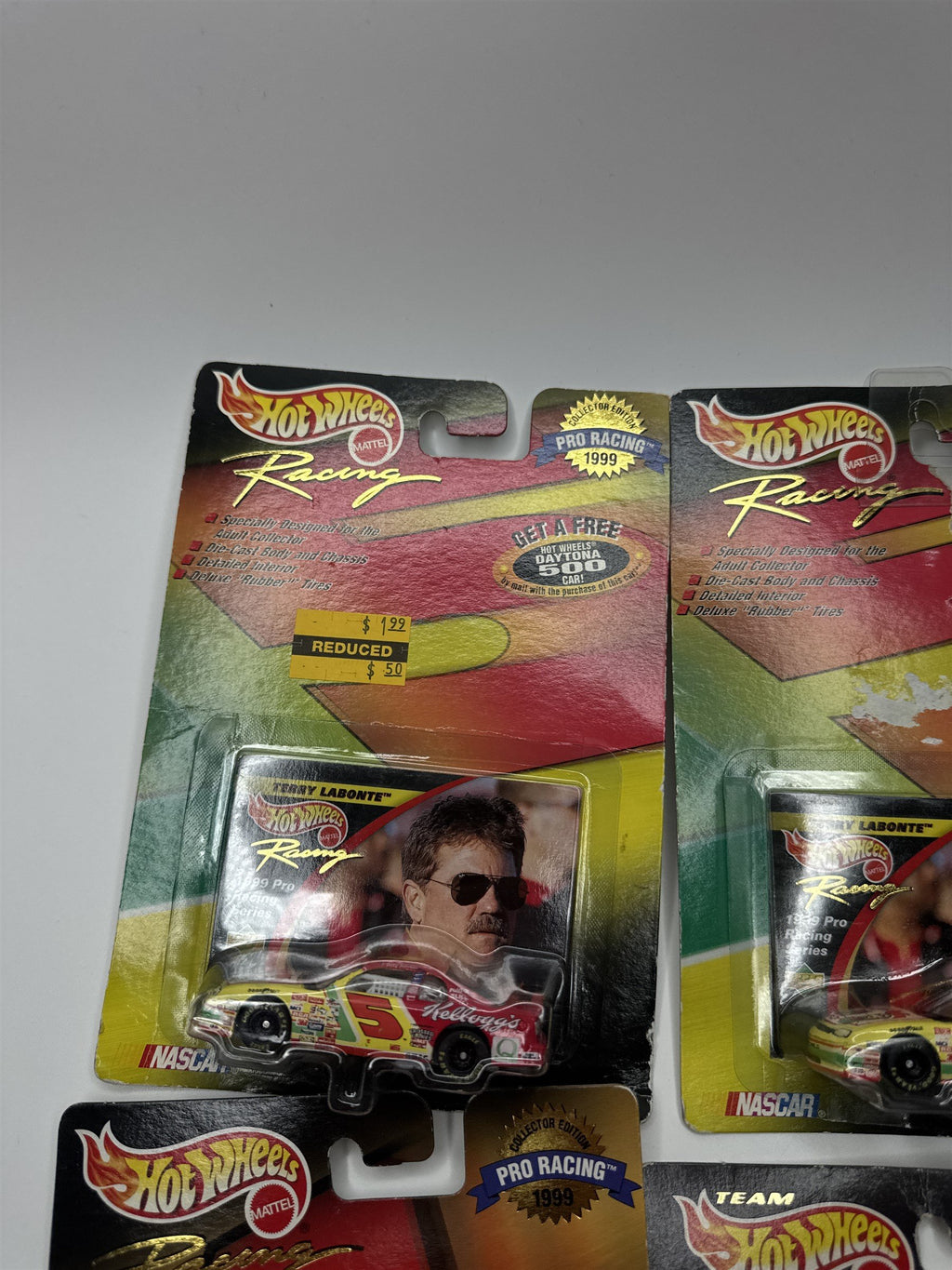 Lot of 6 Hot Wheels Mattel Wheels 1997-1998 Die Cast Metal Collectible Race Cars