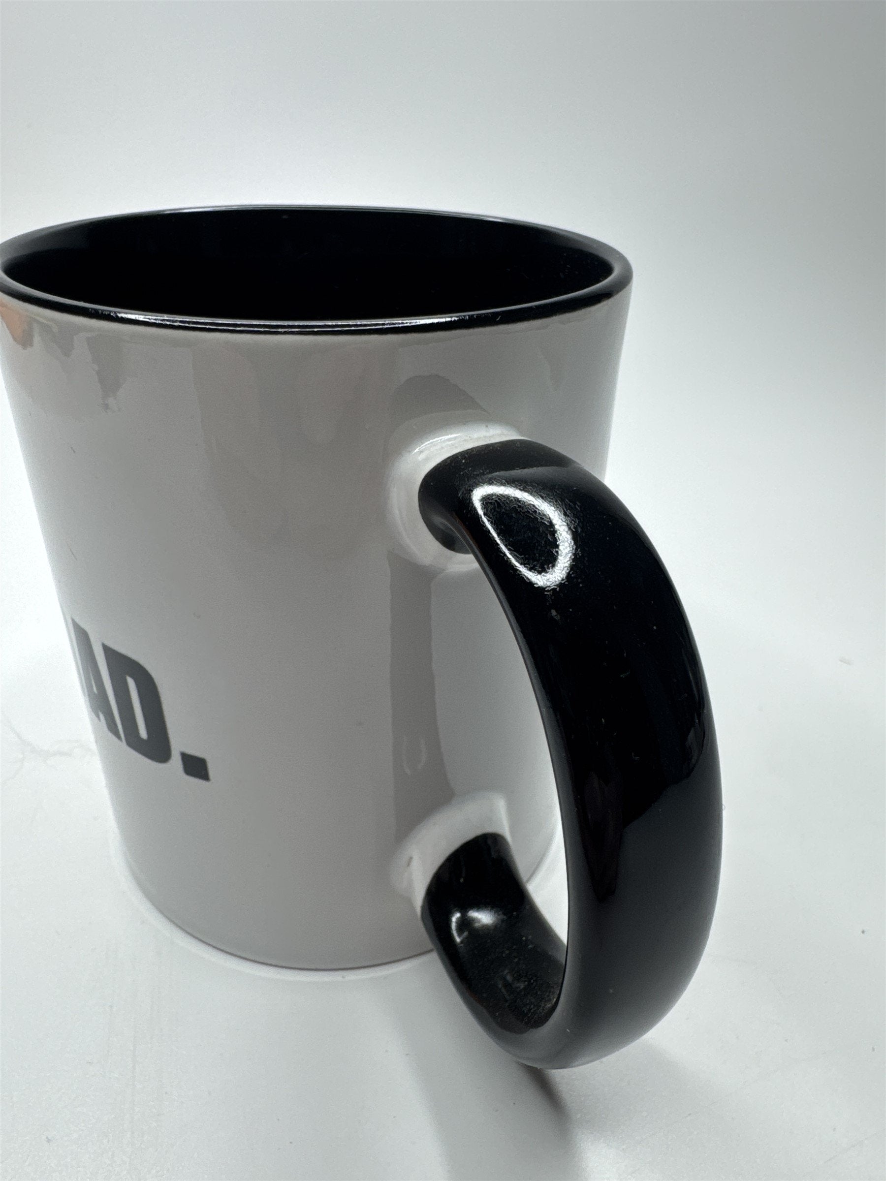 Best Dog Dad Ever Black and White Coffee/Drink Ceramic Mug Dog Owner Gift