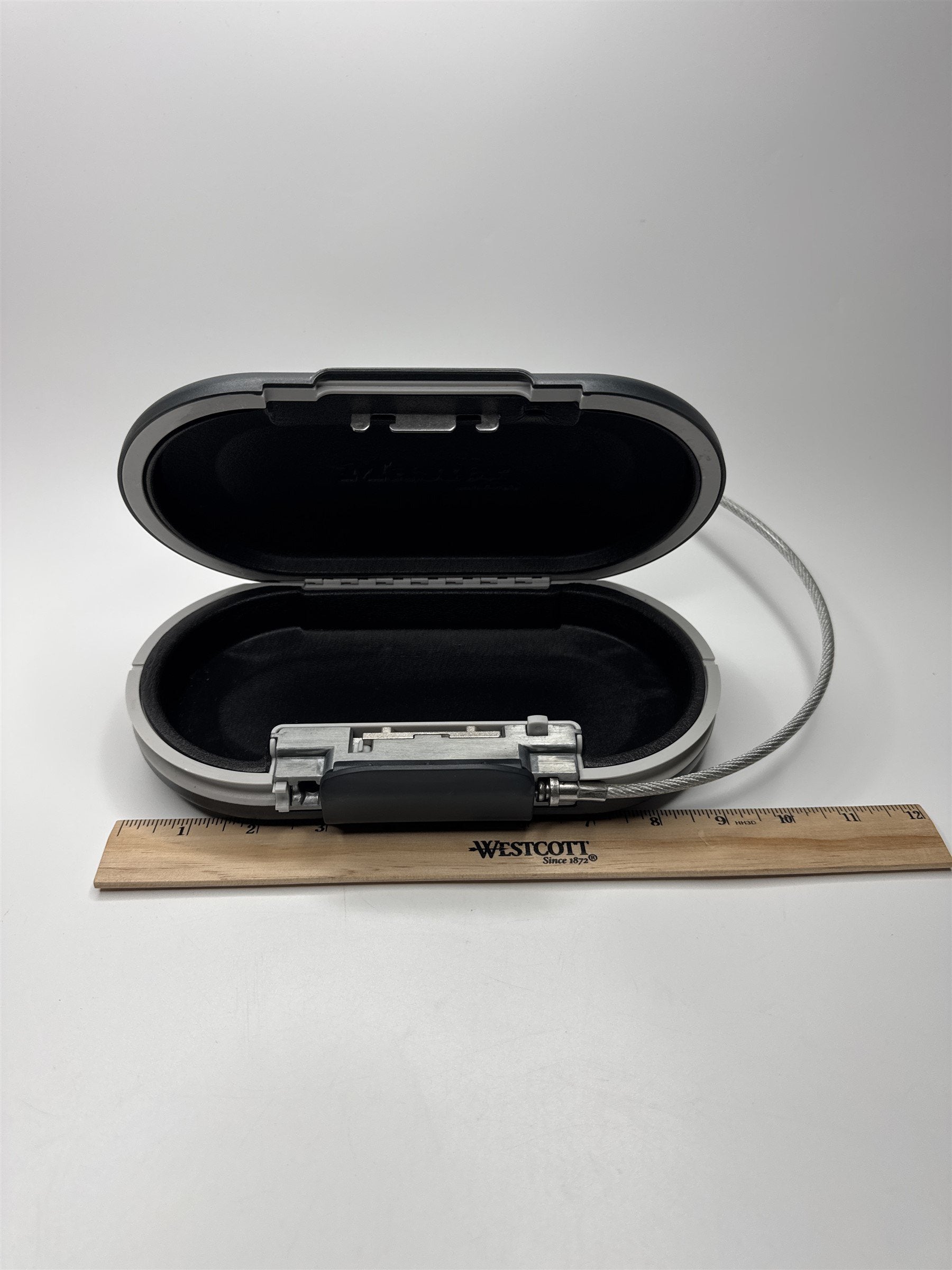 Master Lock SafeSpace Portable Safe /w Safety Lock Cord Cable Combination Safe