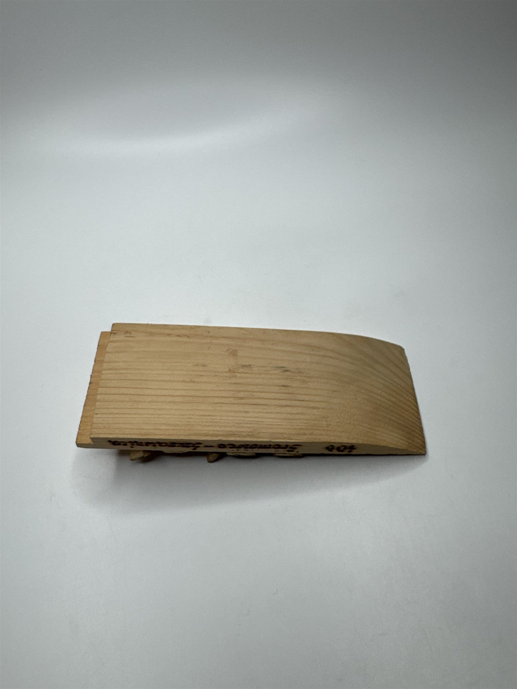 Miniature Hand-Carved Wooden Board Pieniny 100 Sromowce-Siciawnica 1998