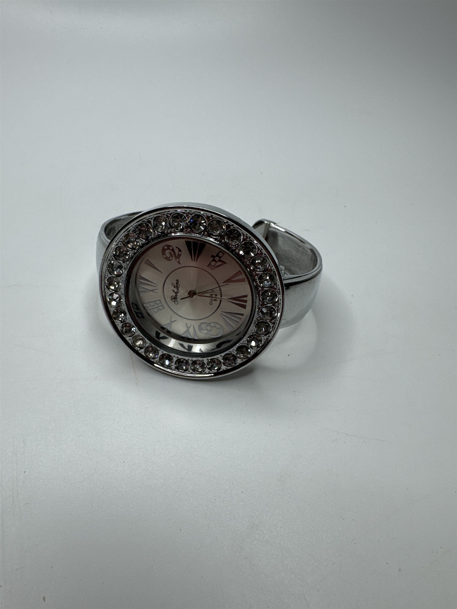 Vintage Park Lane Quartz 894 Water Resistant Stainless Steel Womens Clamp Watch