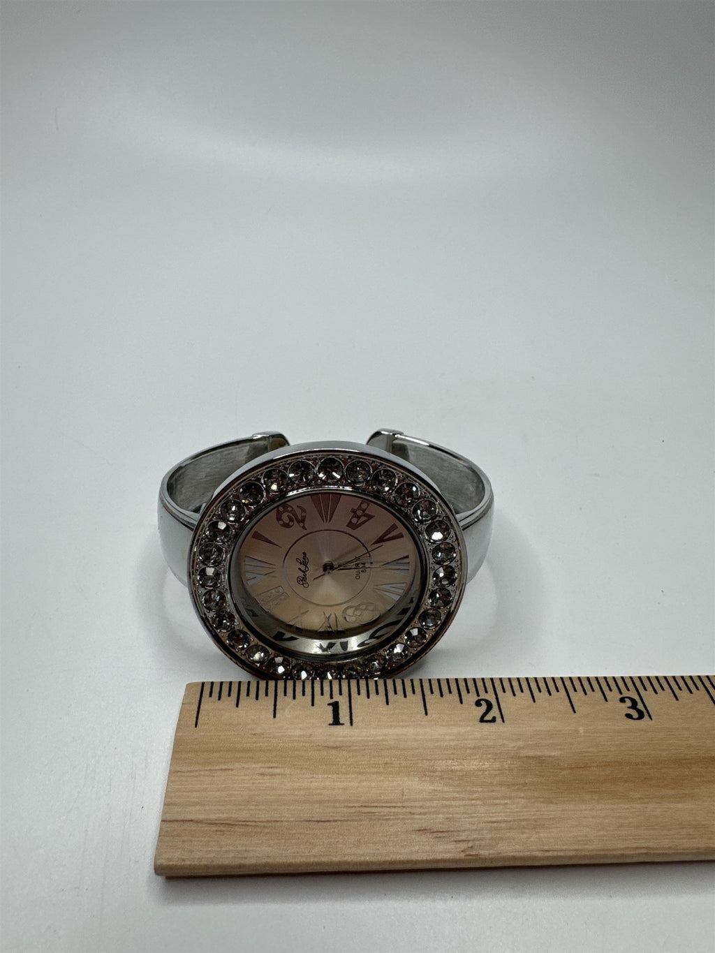 Vintage Park Lane Quartz 894 Water Resistant Stainless Steel Womens Clamp Watch