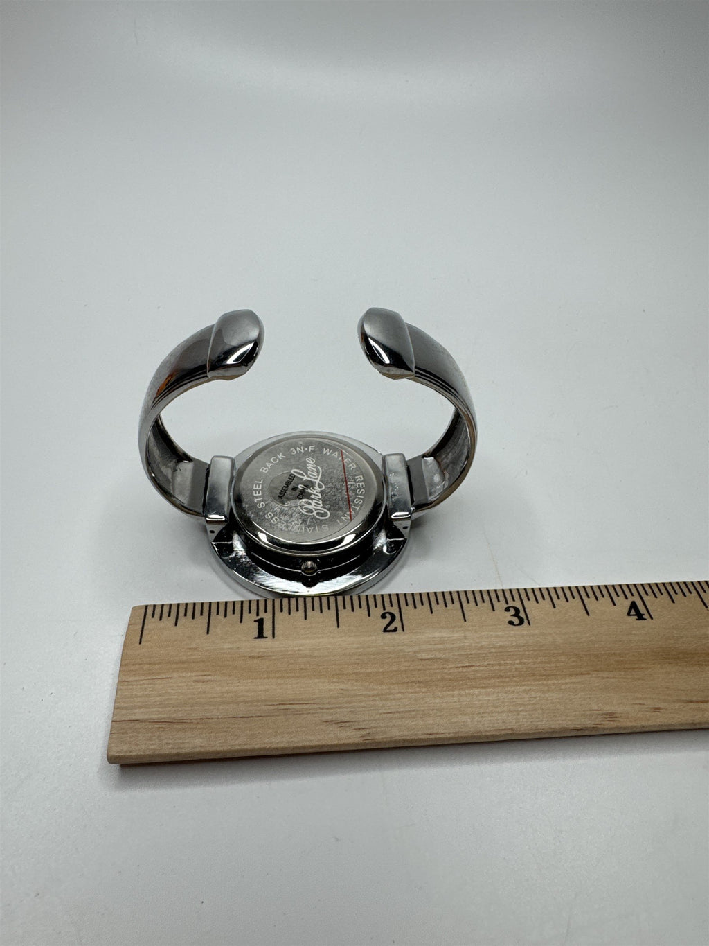 Vintage Park Lane Quartz 894 Water Resistant Stainless Steel Womens Clamp Watch
