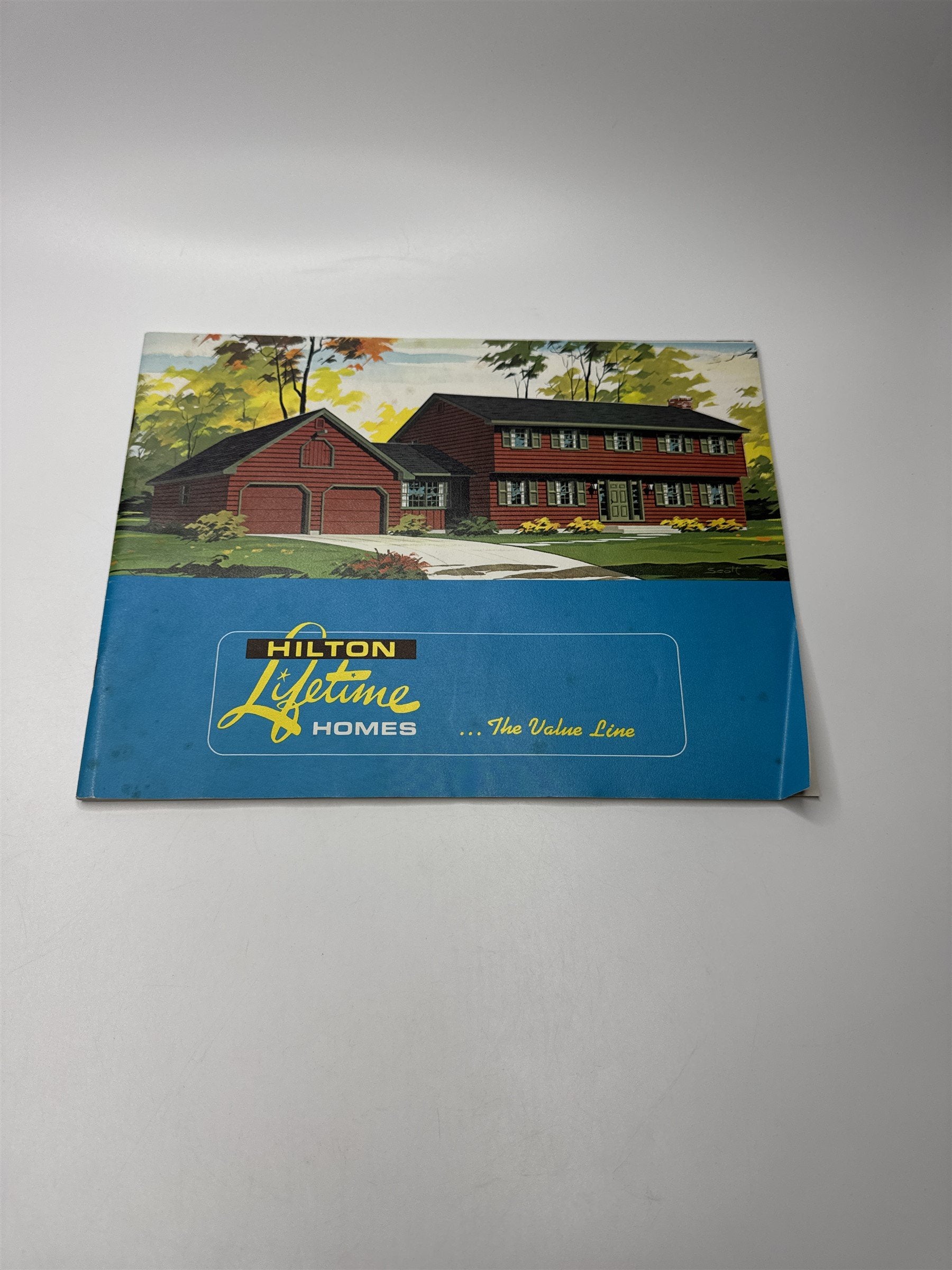 Vintage Hilton Lifetime Homes The Value Line 70s 80s Home Building Catalog Advt