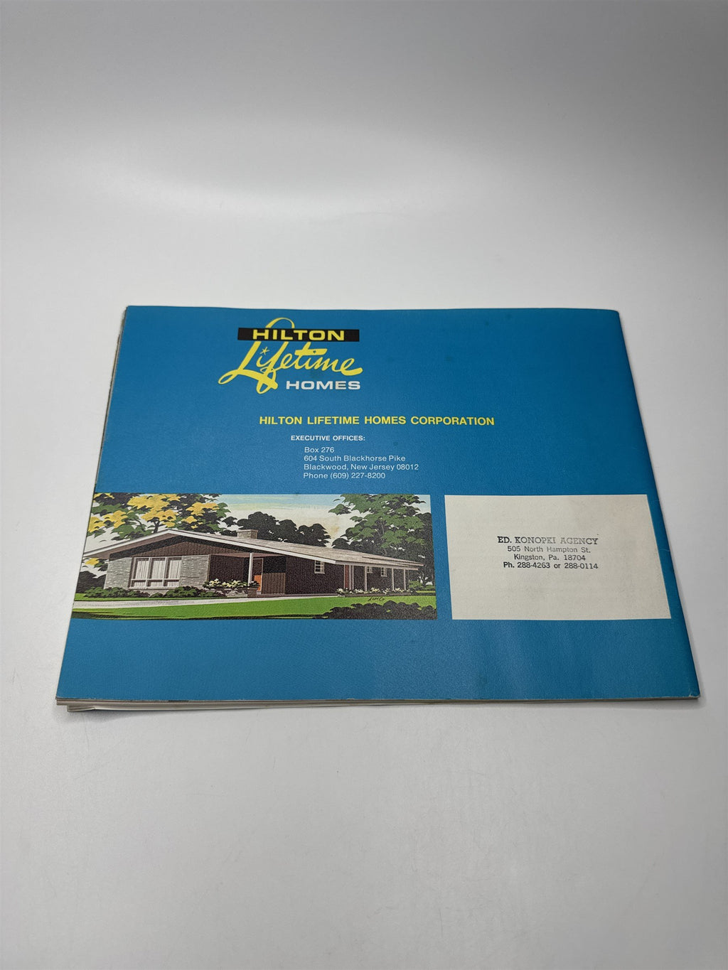 Vintage Hilton Lifetime Homes The Value Line 70s 80s Home Building Catalog Advt