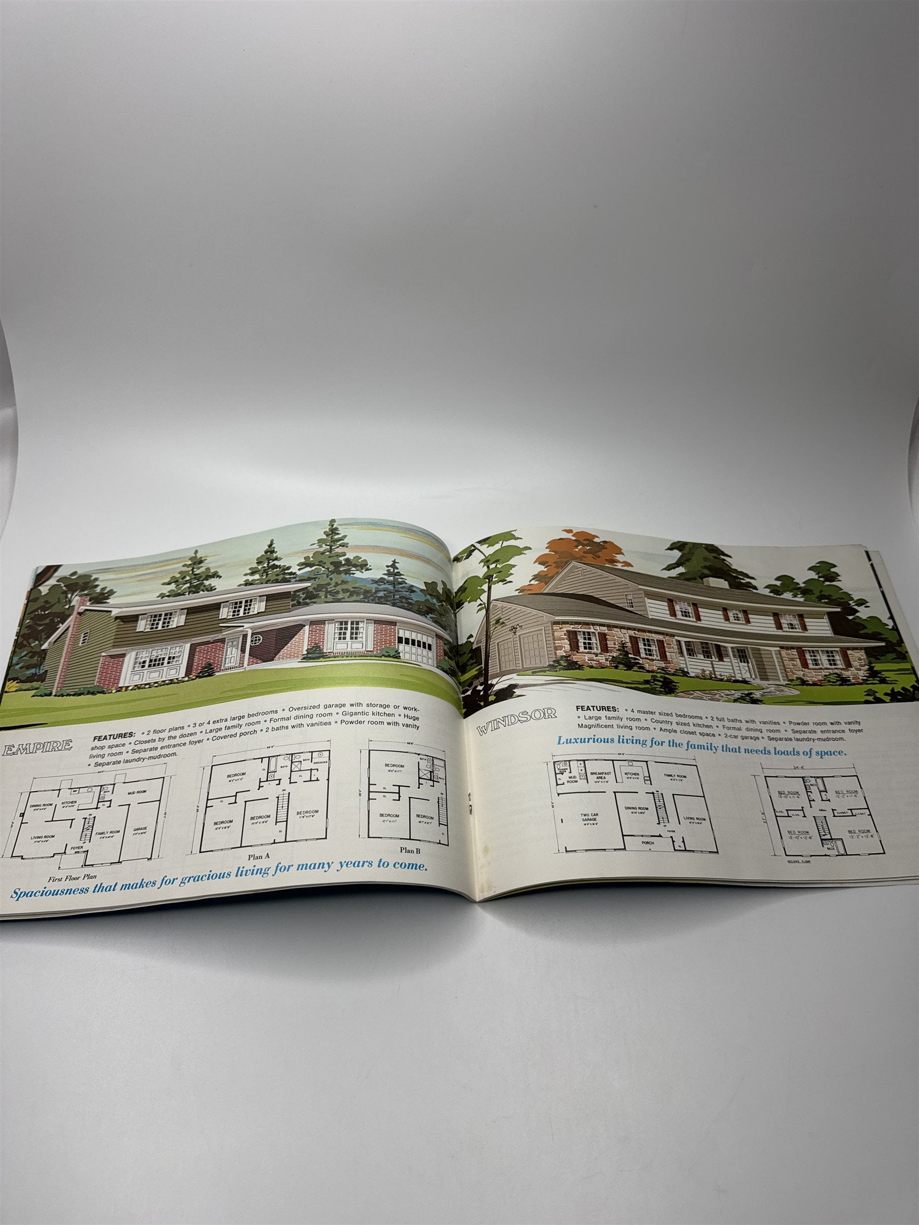 Vintage Hilton Lifetime Homes The Value Line 70s 80s Home Building Catalog Advt