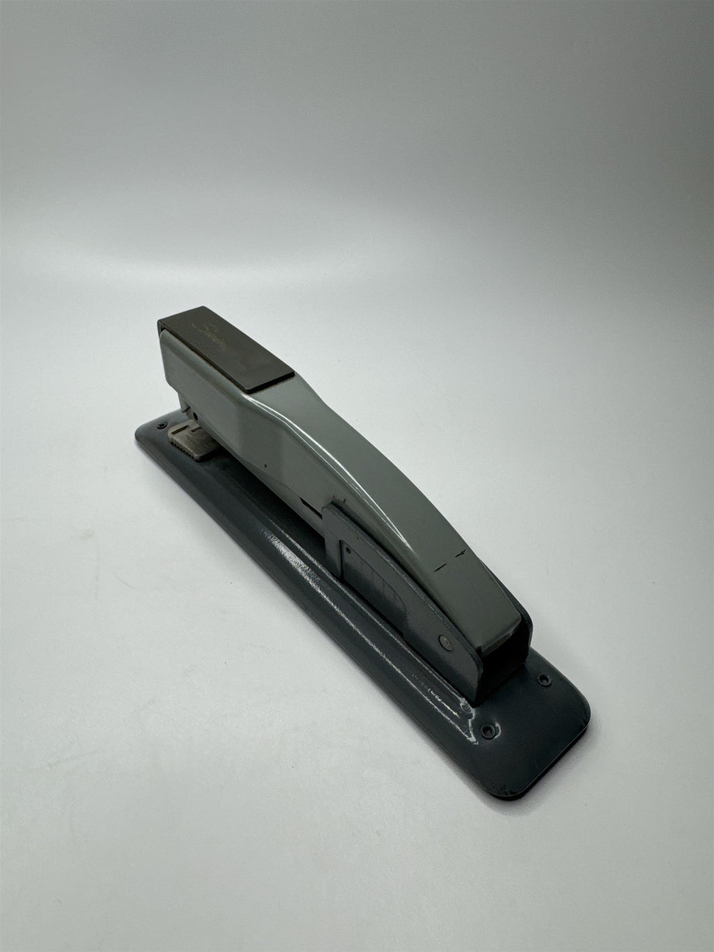 Vintage Gray Metal Swingline Stapler USA Nostalgic Heavy Duty Stapler TESTED