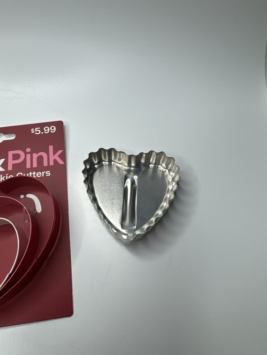 Valentines Day Hearts and Lips Cupid Cookie Cutter Assortment Set of 8 Metal