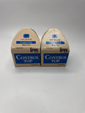 Set of 2 L'eggs Size B Control Top Sheer Toe Off Black 15204 SBB Pantyhose NOS