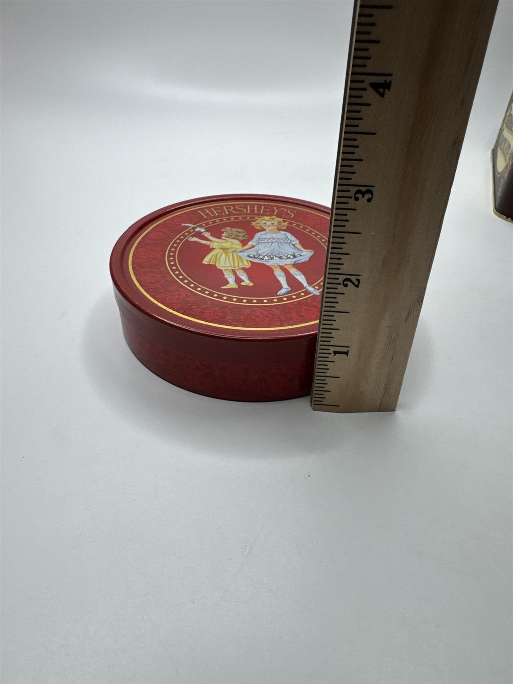 Set of 2 Vintage Hershey's Chocolate Empty Tin Nostalgic Chocolate Tins 90s