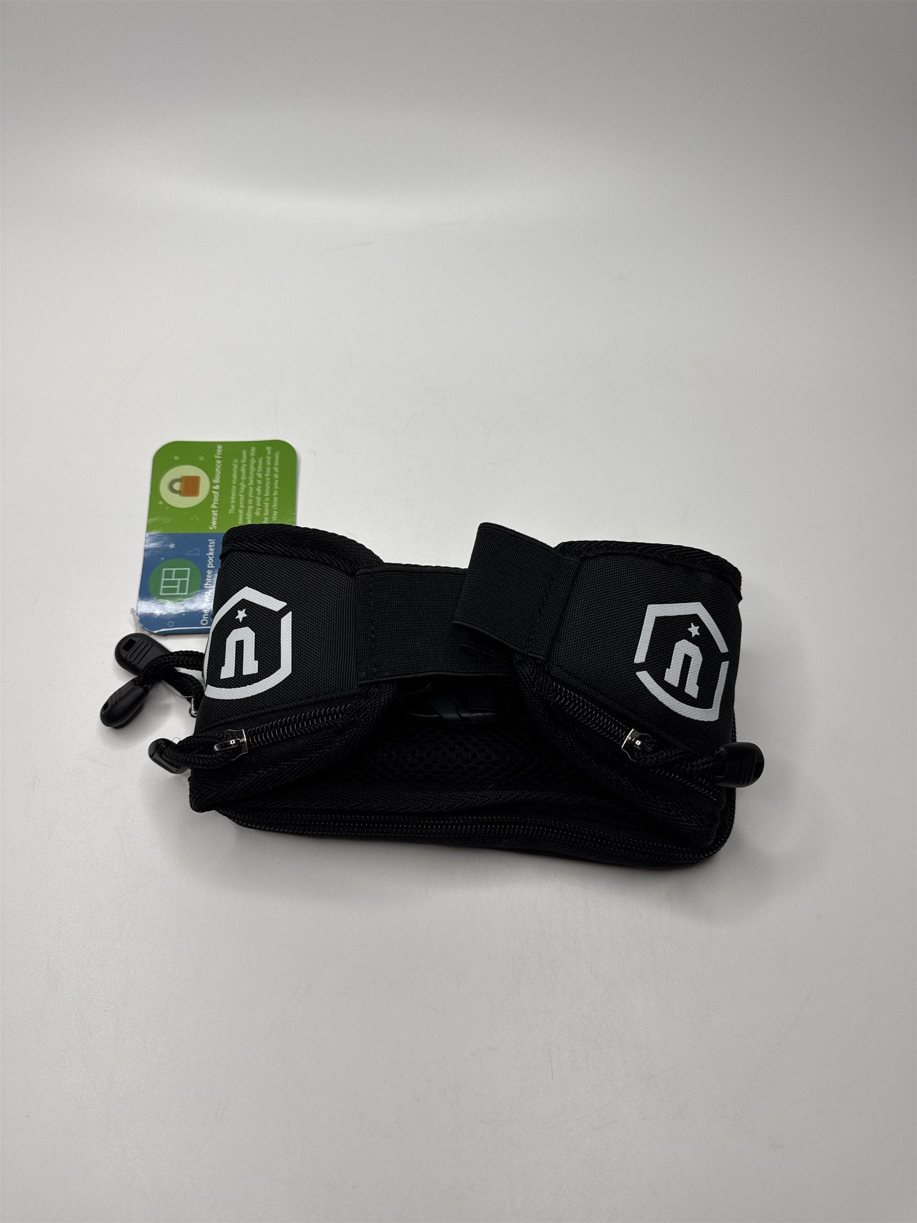 Urban Active Sports Premium Running Belt for Touch Screen Phones 3 Pockets Sweat