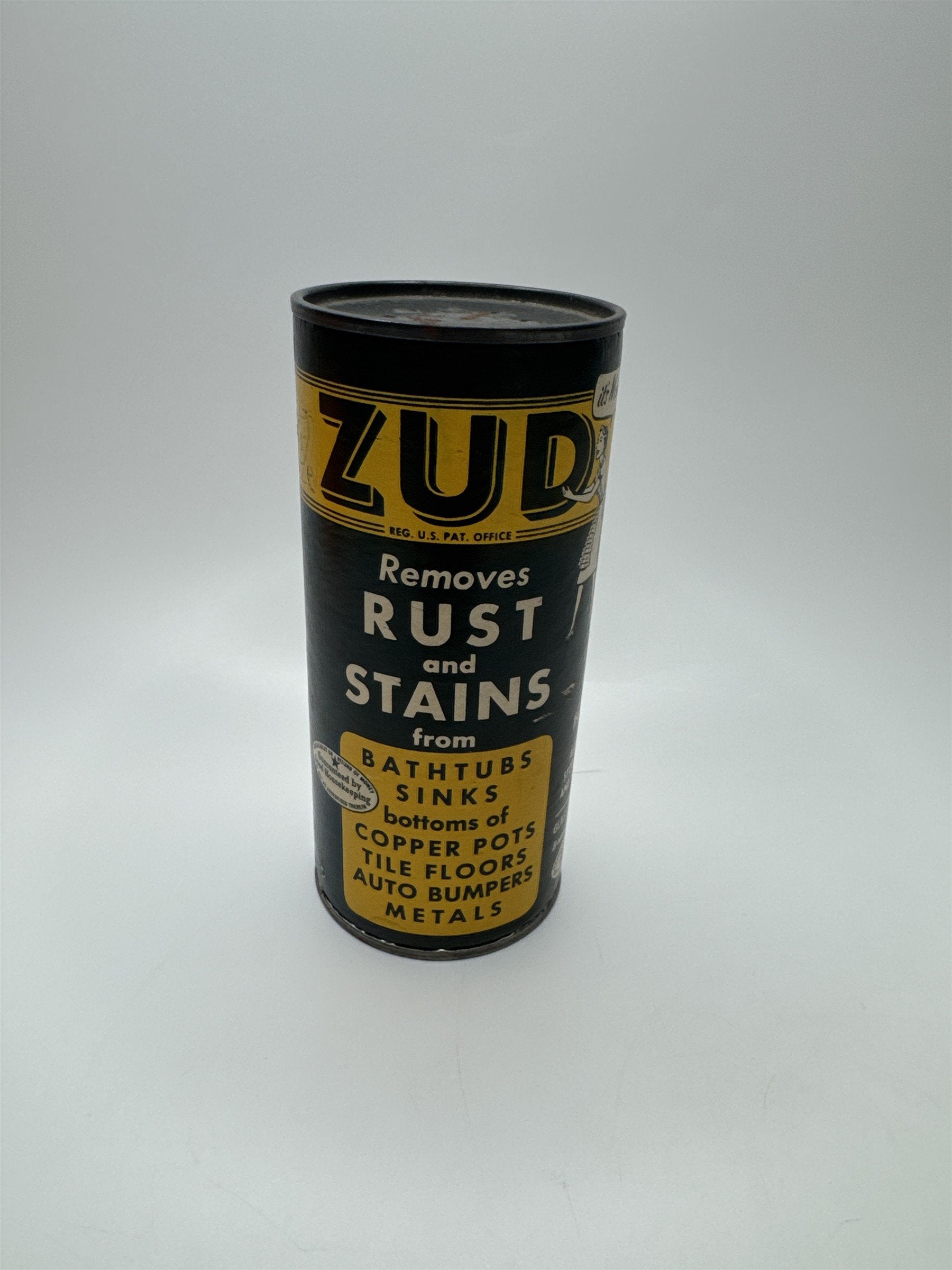 Vintage NOS Zud Removes Rust and Stains 6oz Rustain Products Fair Lawn NJ Sealed