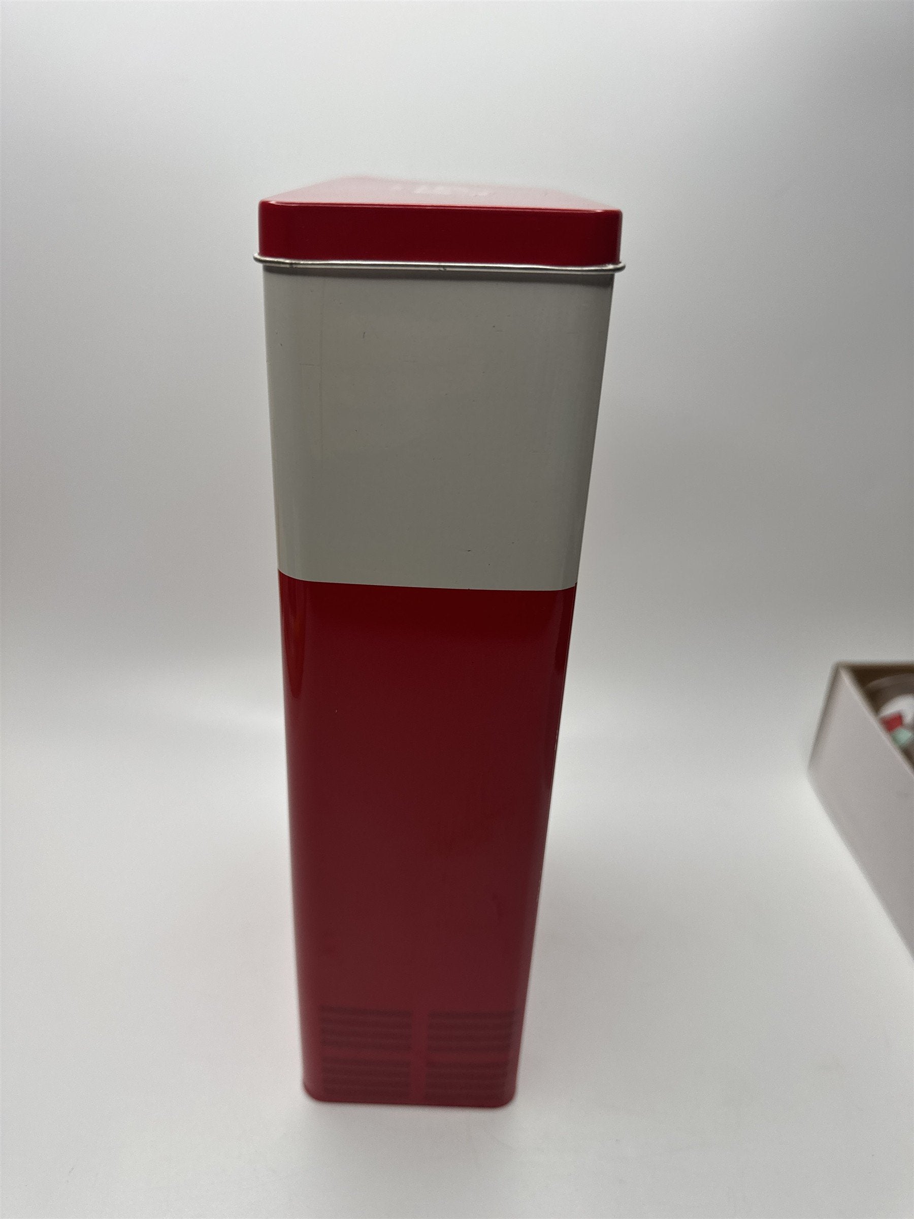 Vintage 1999 Coca-Cola Vending Machine Tin /w 4pc 8oz Glass Set Anchor Hocking