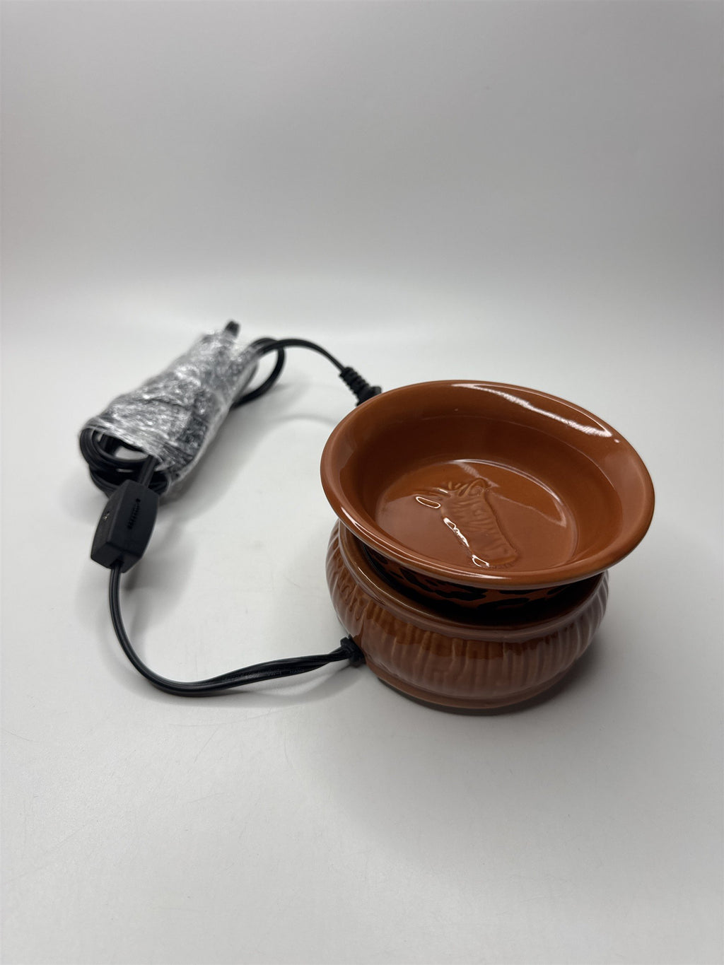 Pink Zebra Brown Cheeta Safari Wax Warmer Heater WORKS