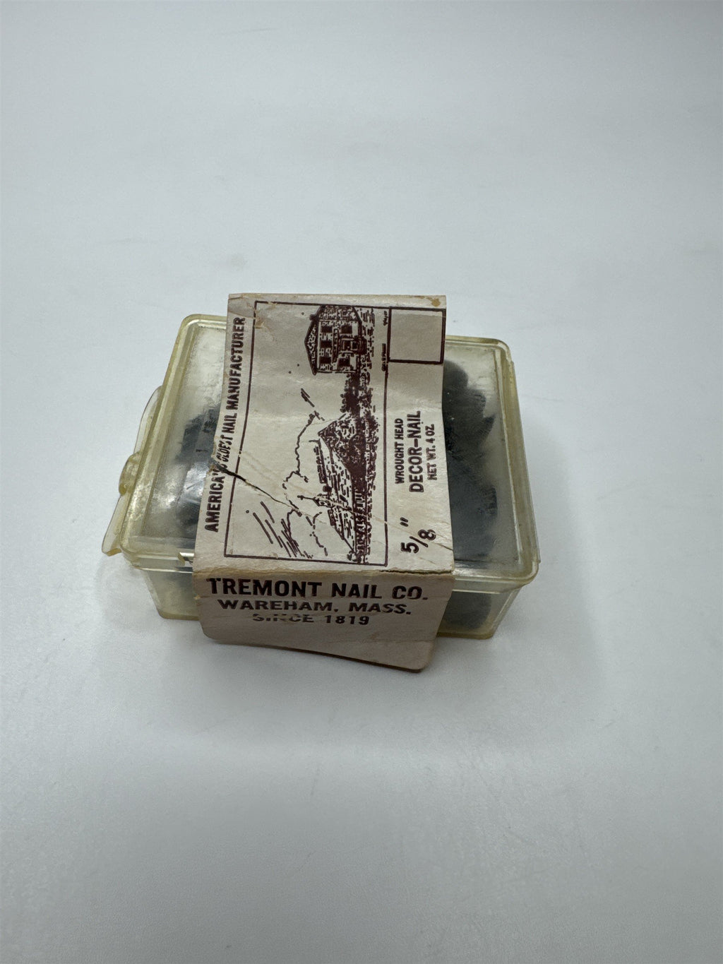 Tremont Nail Co Mass 5/8" Wrought Head Decor-Nail 4oz Antique Nails
