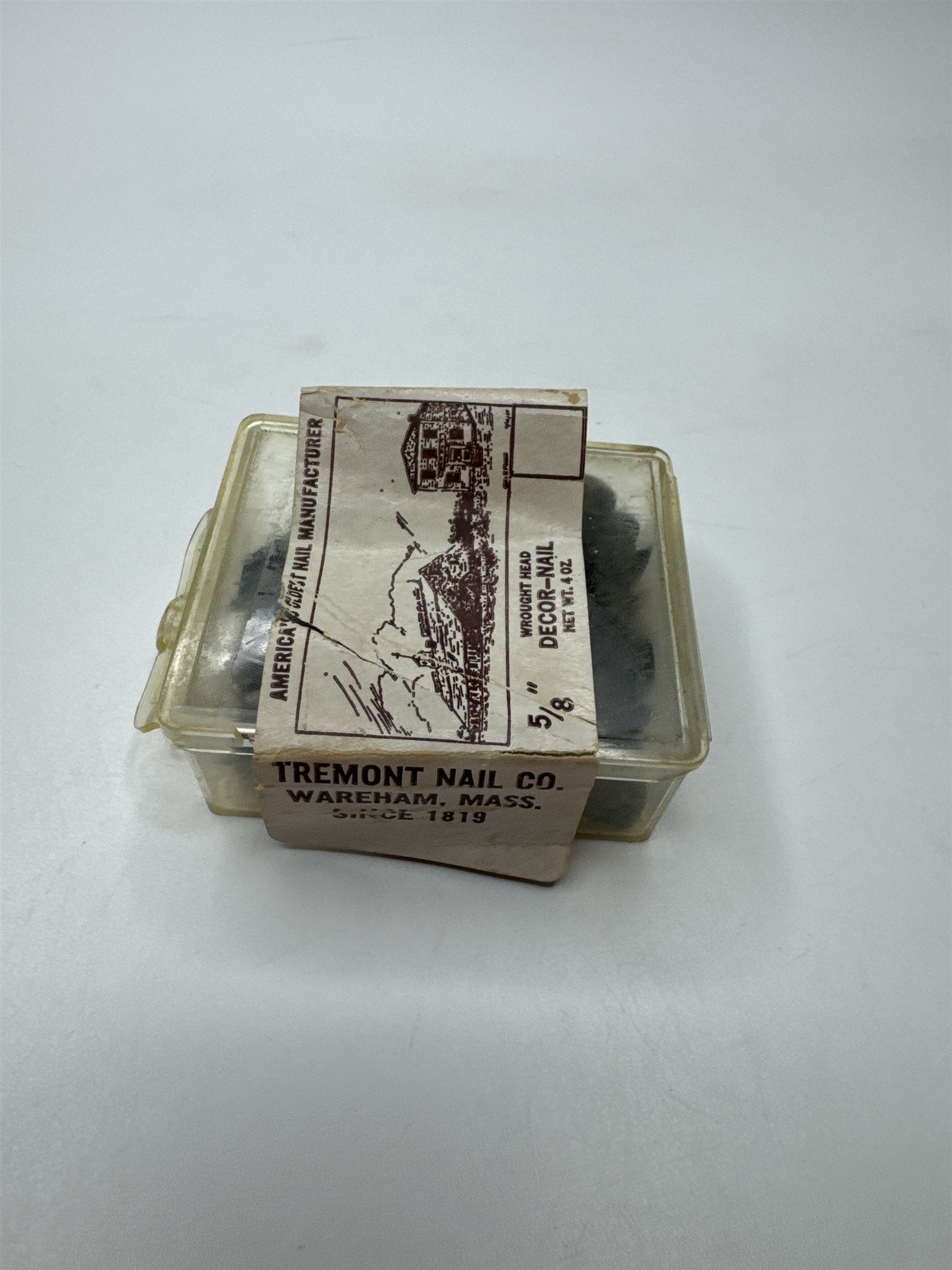 Tremont Nail Co Mass 5/8" Wrought Head Decor-Nail 4oz Antique Nails