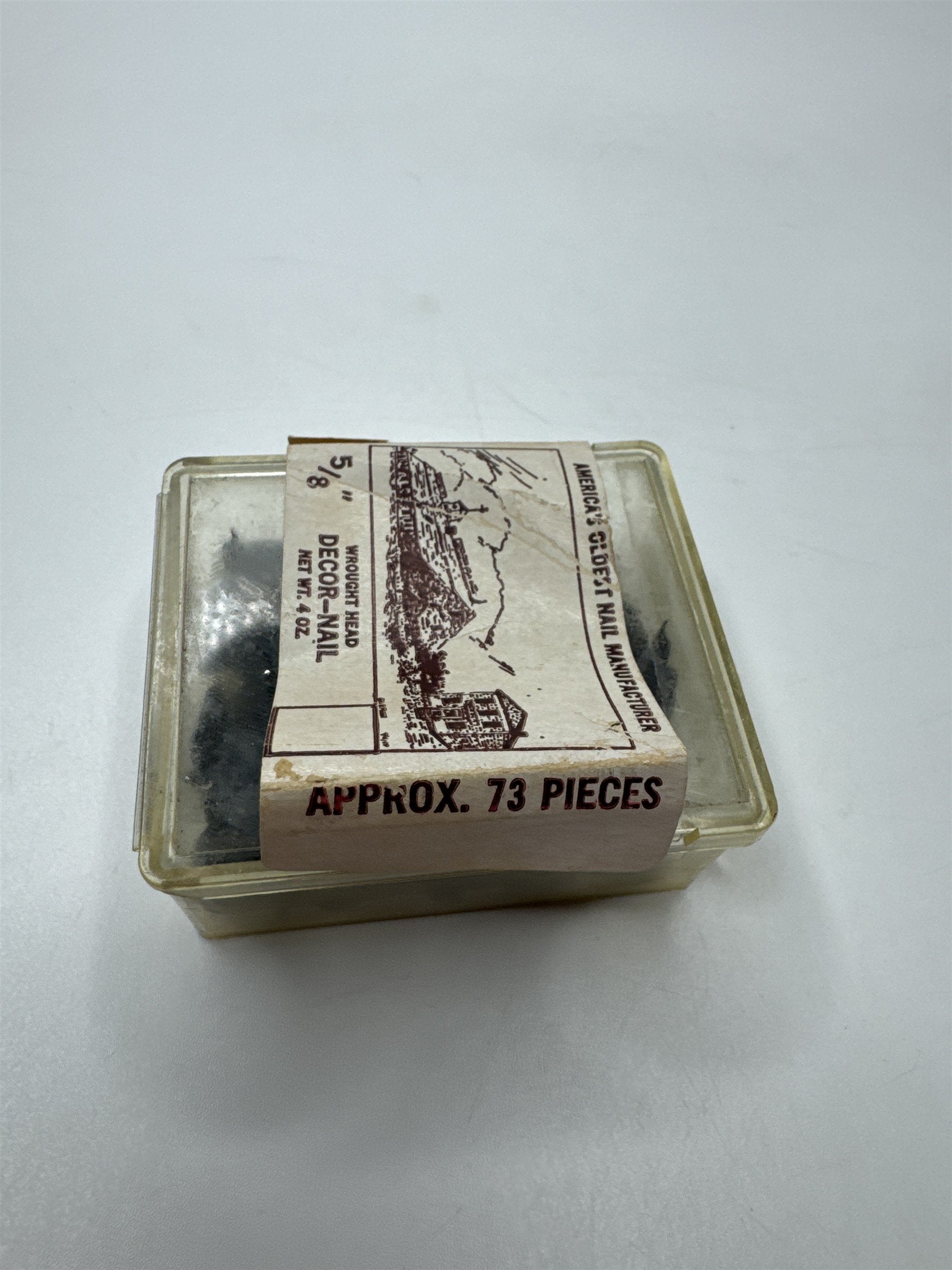 Tremont Nail Co Mass 5/8" Wrought Head Decor-Nail 4oz Antique Nails