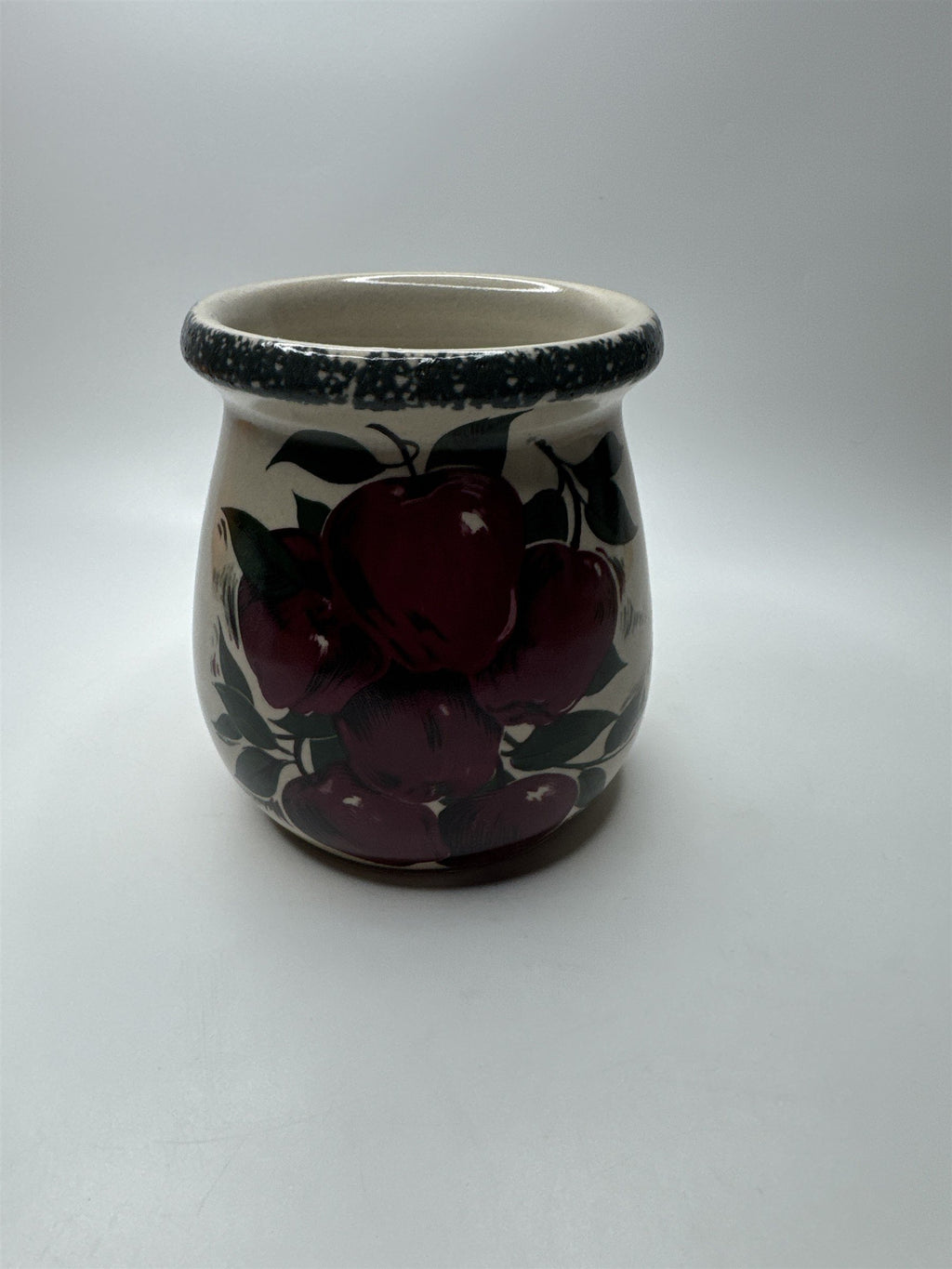 Home & Garden Party Ltd 2001 Small Apple Orchard Vine Pattern Stoneware Pitcher