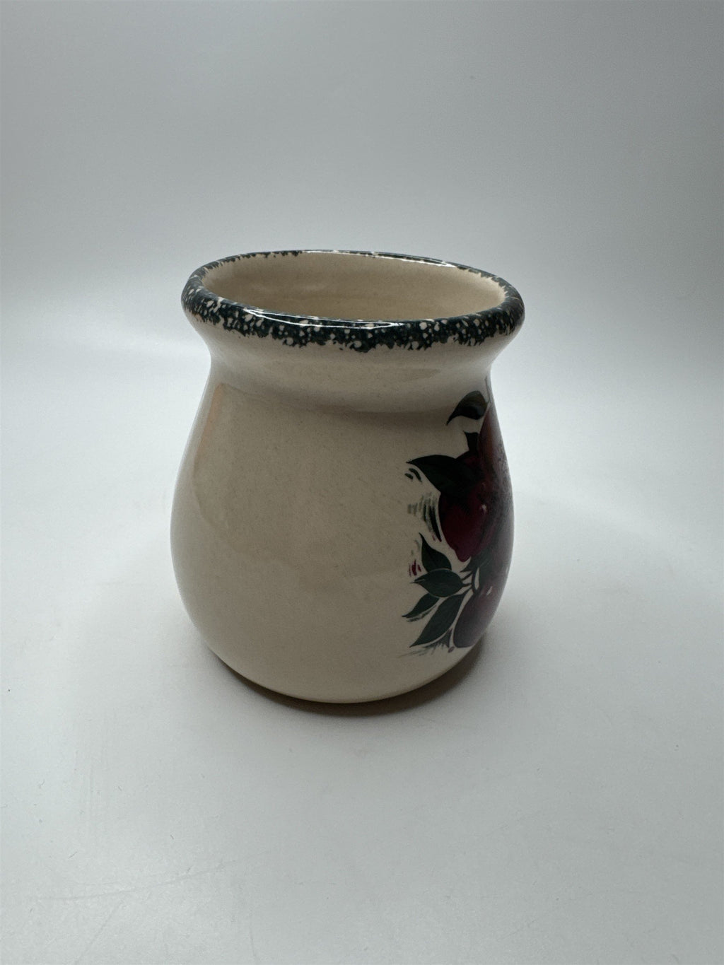 Home & Garden Party Ltd 2001 Mini Apple Orchard Vine Pattern Stoneware Pitcher