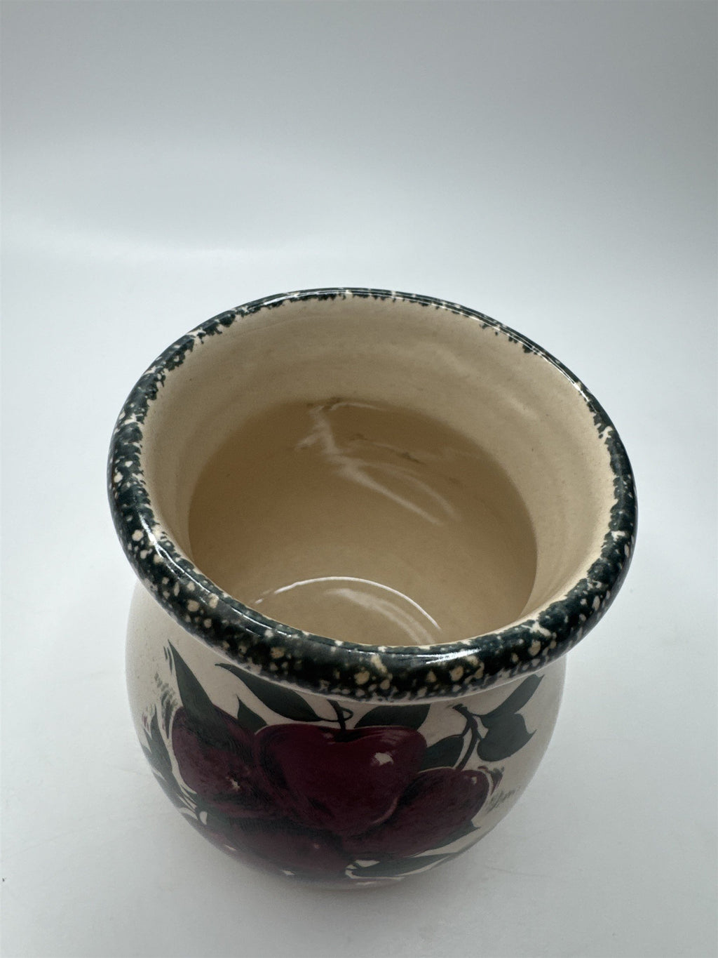 Home & Garden Party Ltd 2001 Mini Apple Orchard Vine Pattern Stoneware Pitcher