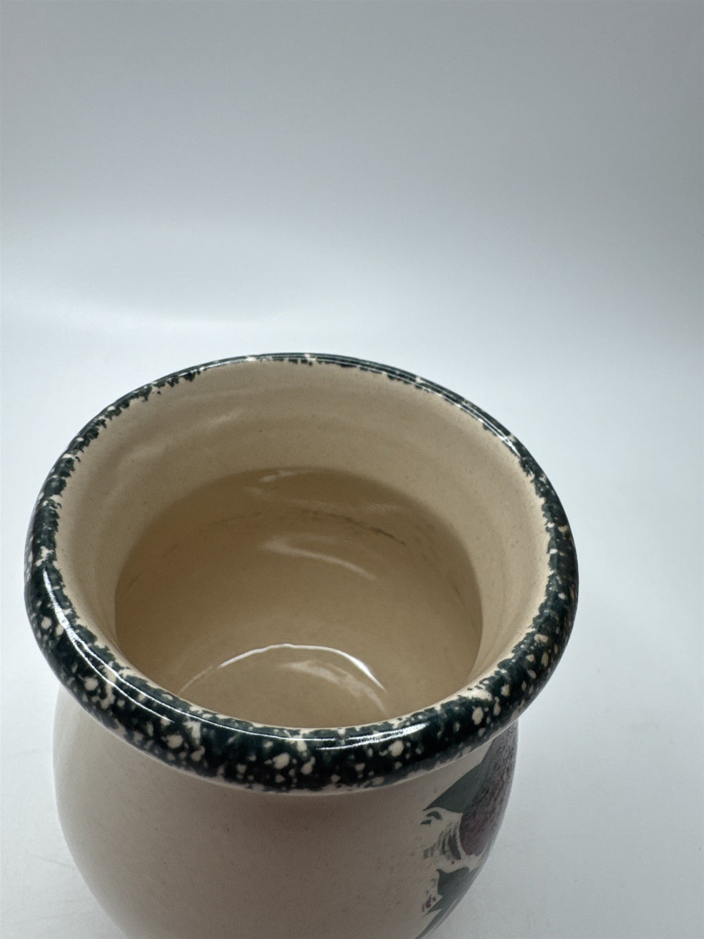 Home & Garden Party Ltd 2001 Mini Apple Orchard Vine Pattern Stoneware Pitcher