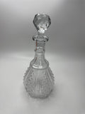 Vintage Wexford Anchor Hocking Clear Glass Decanter with Stopper MCM Blown Glass