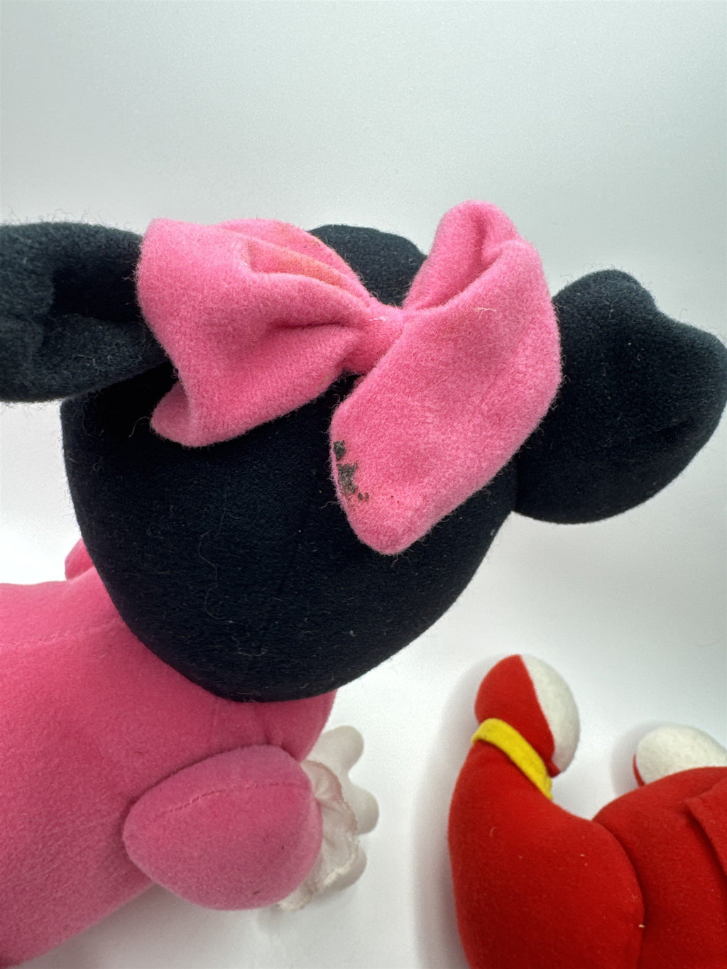 Vintage 1995 Disney Crawling Mickie and Minnie Mouse Interactive Toys Genuine