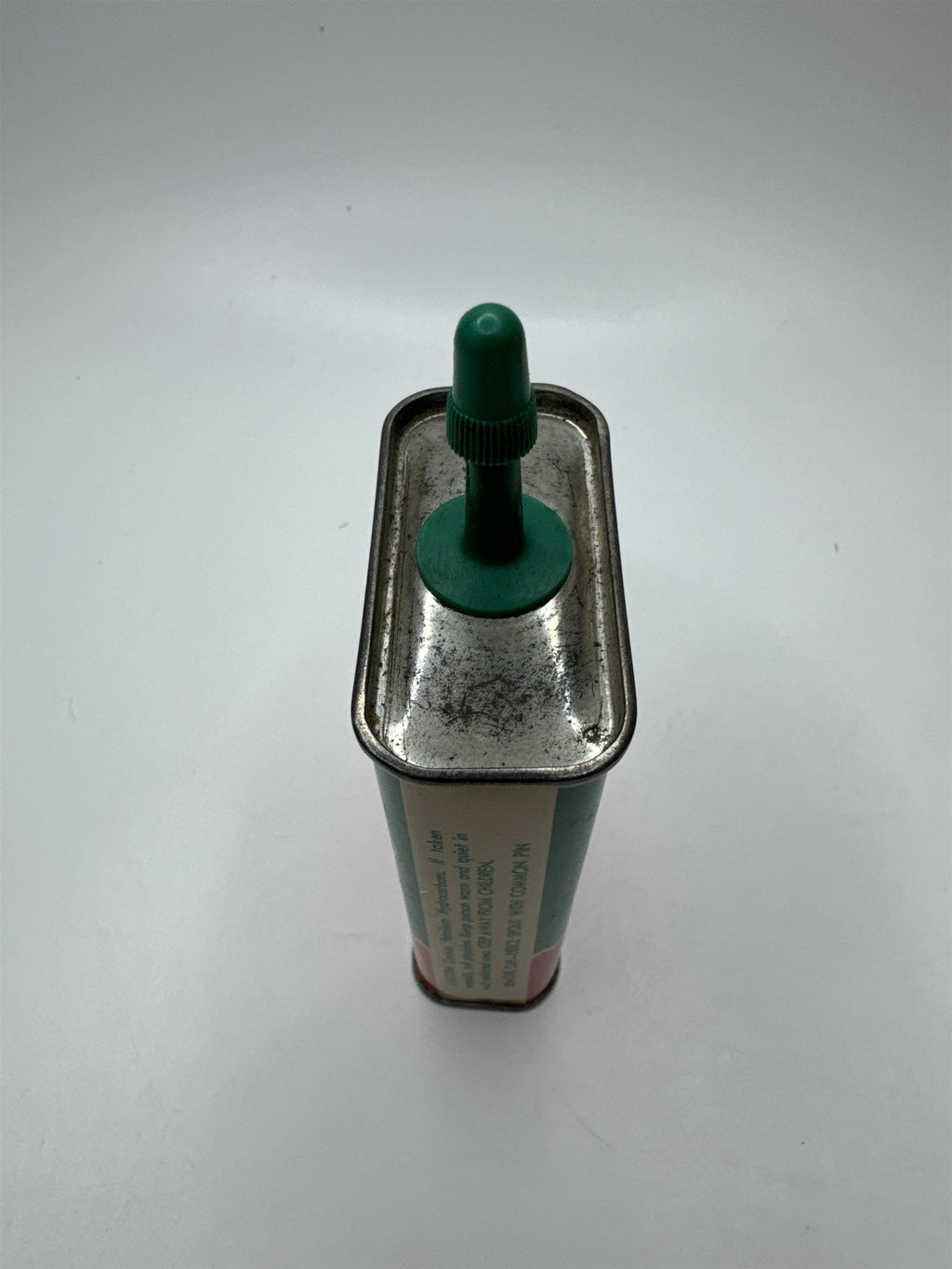 Vintage Singer Sewing Machine Oil 4 oz Tin Can with Small amount of Contents