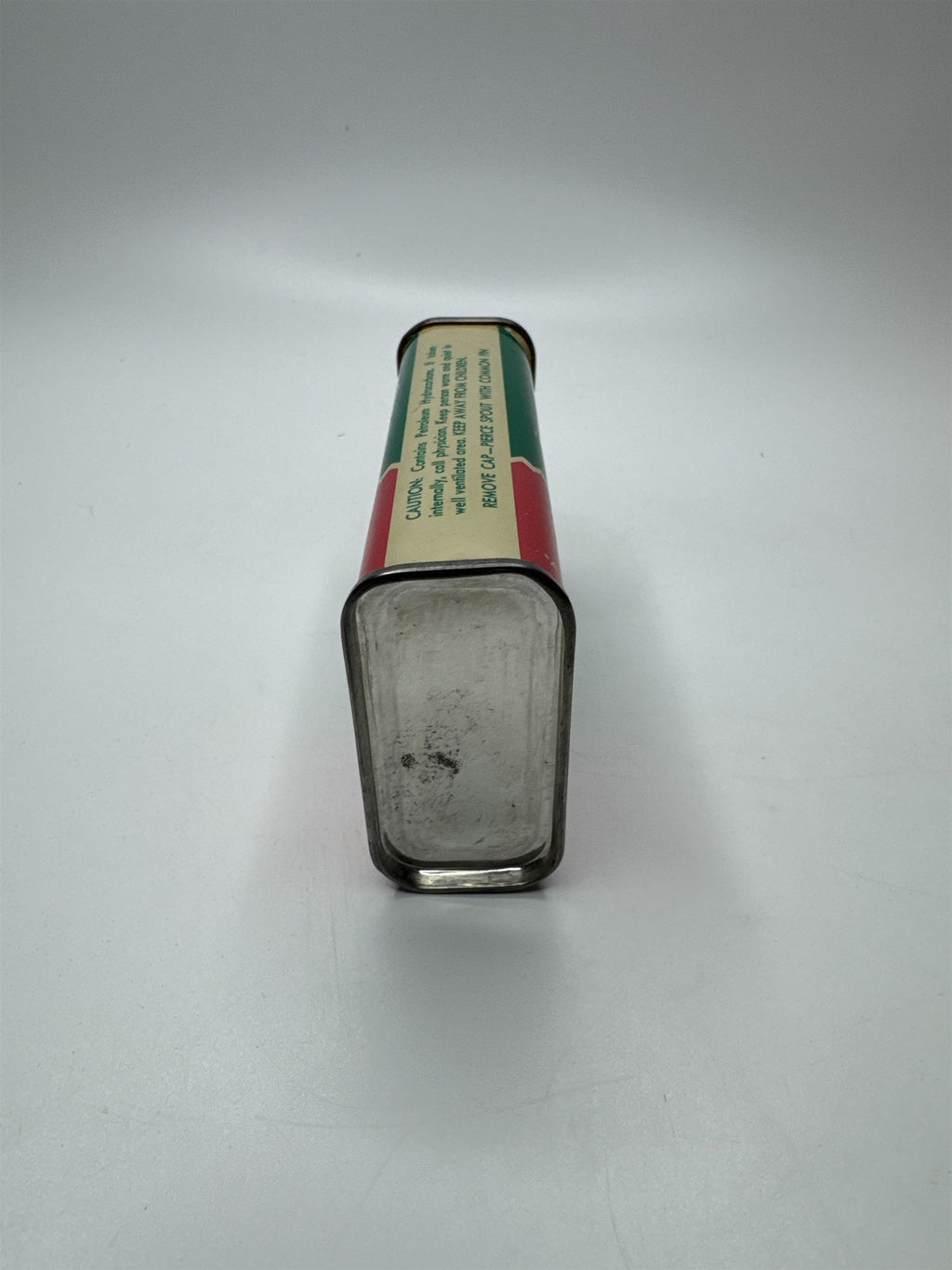 Vintage Singer Sewing Machine Oil 4 oz Tin Can with Small amount of Contents