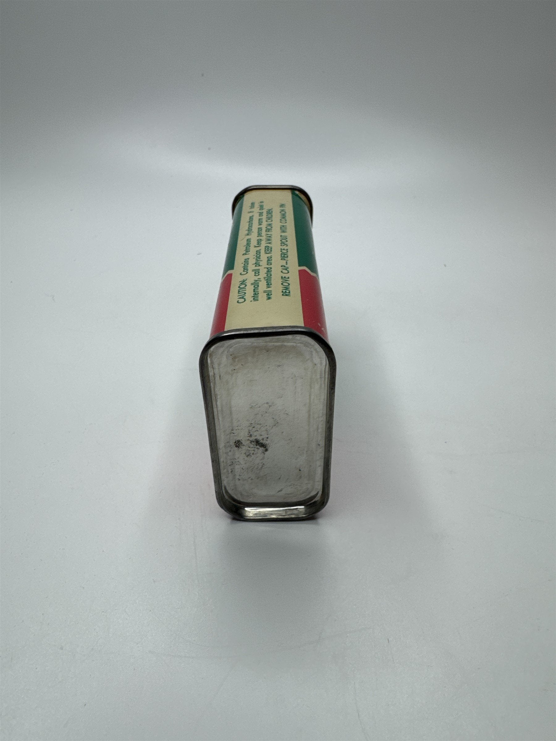 Vintage Singer Sewing Machine Oil 4 oz Tin Can with Small amount of Contents