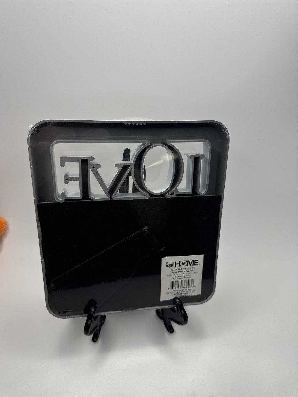 LOVE Family Wall or Desk Photo Frame for 5.5" x 3.5" Landscape Horizontal Pic