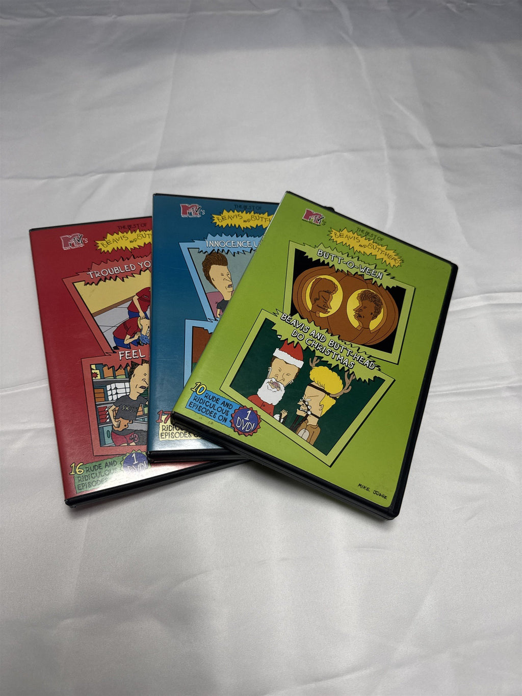 MTV The Best of Beavis and Butthead Set of 3 DVDs Value Gift Bundle