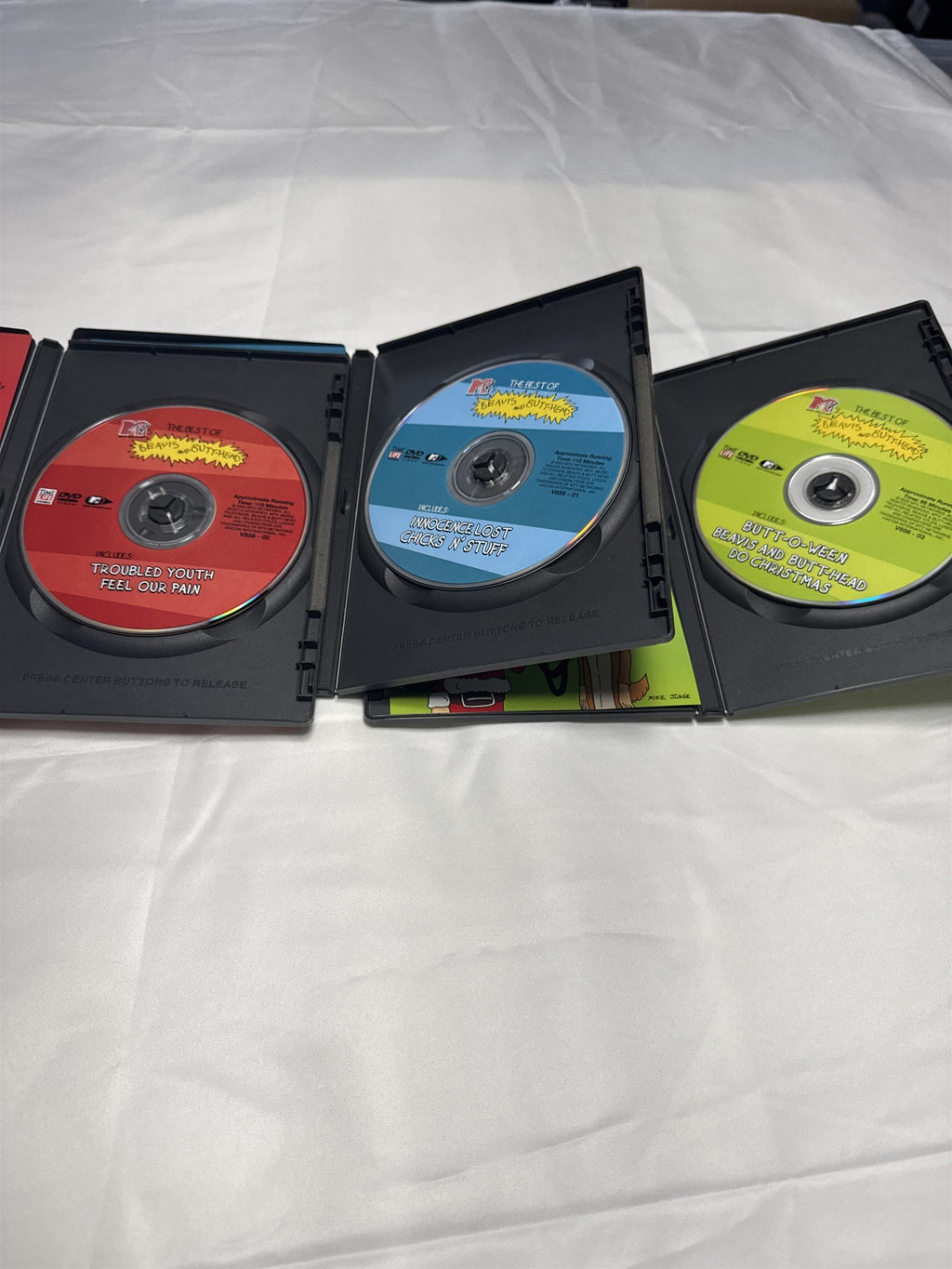 MTV The Best of Beavis and Butthead Set of 3 DVDs Value Gift Bundle