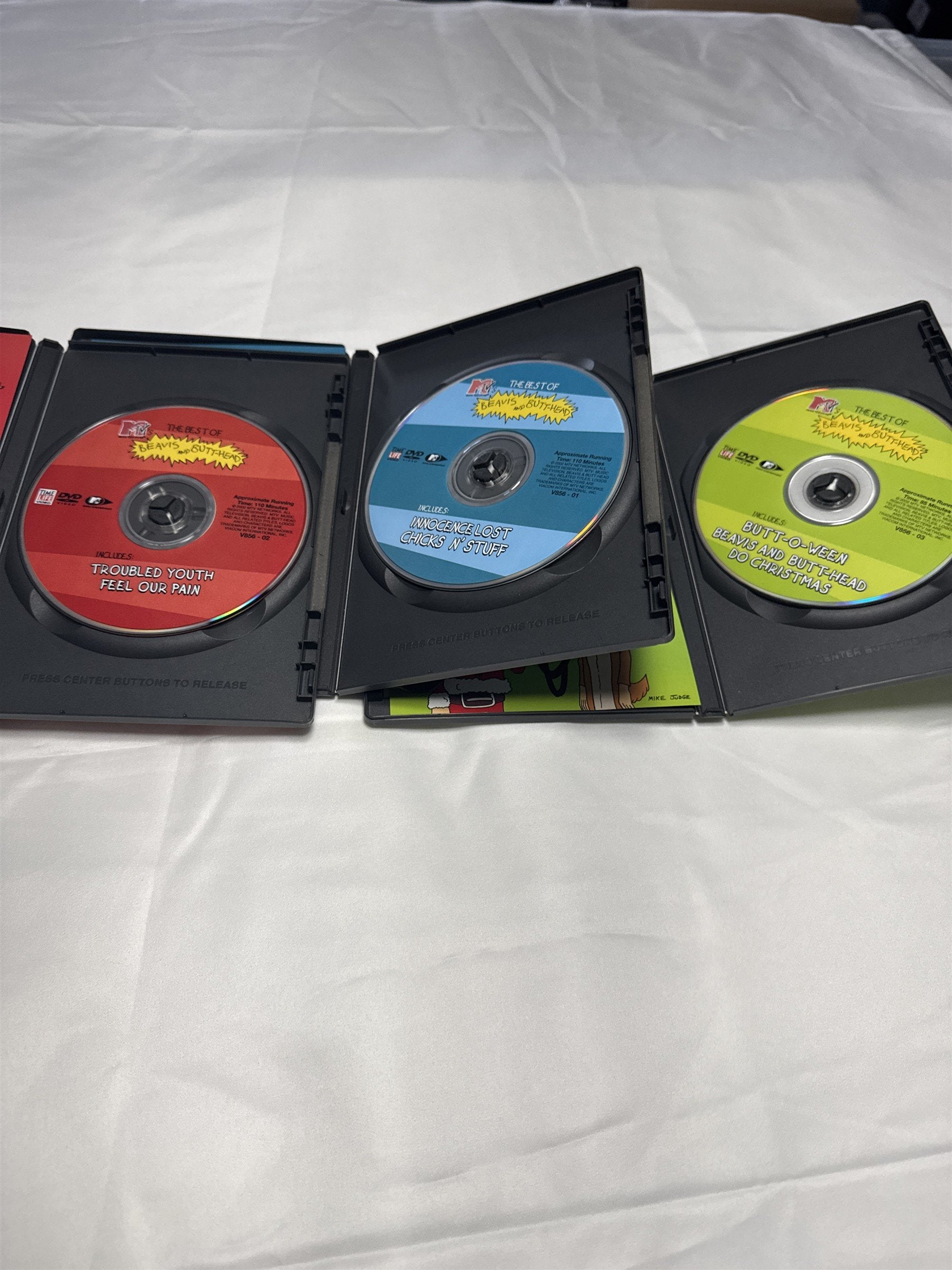MTV The Best of Beavis and Butthead Set of 3 DVDs Value Gift Bundle