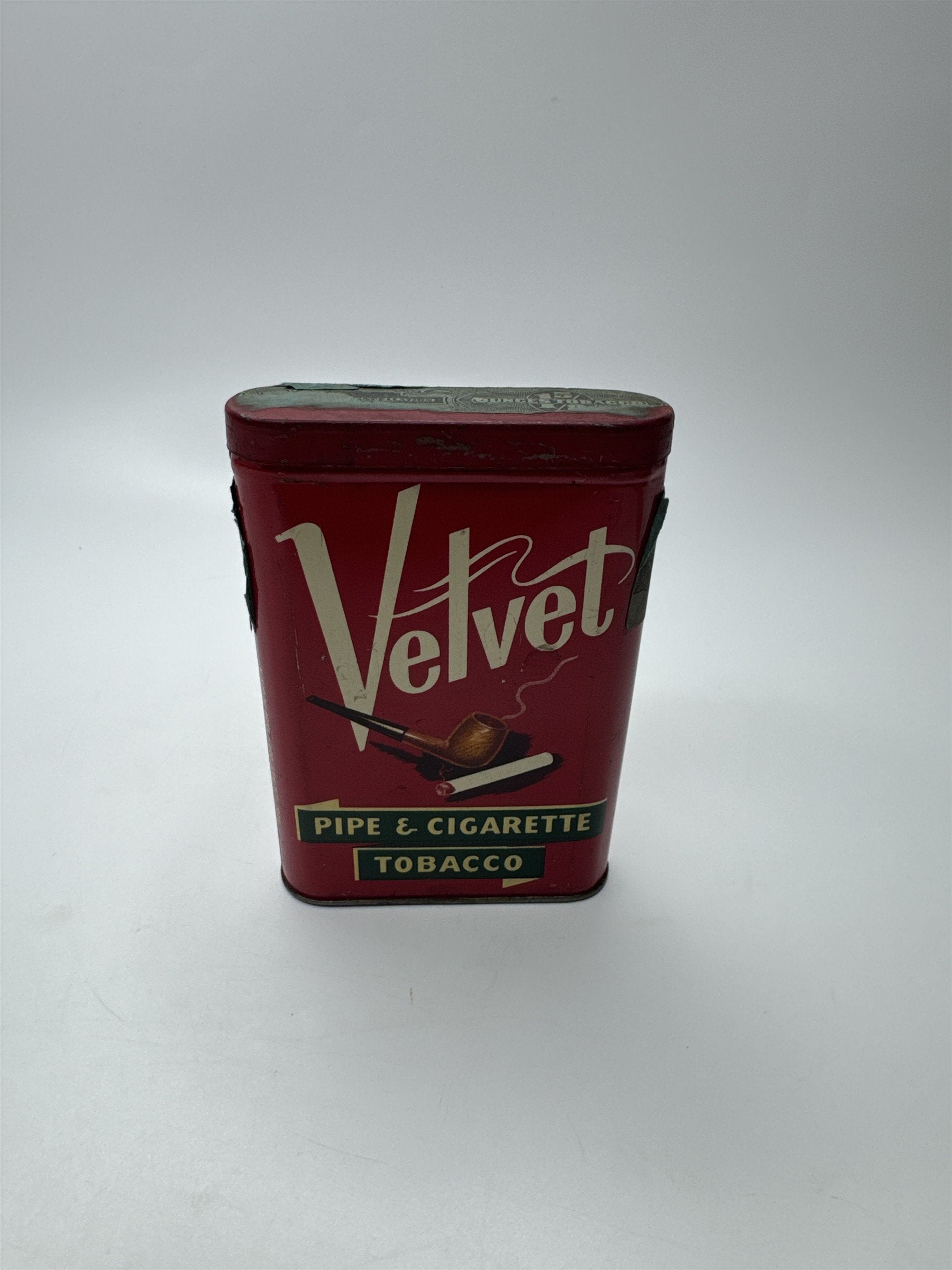 Velvet Pipe & Cigarette Tobacco Empty Tin Liggett & Myers Tobacco Co.