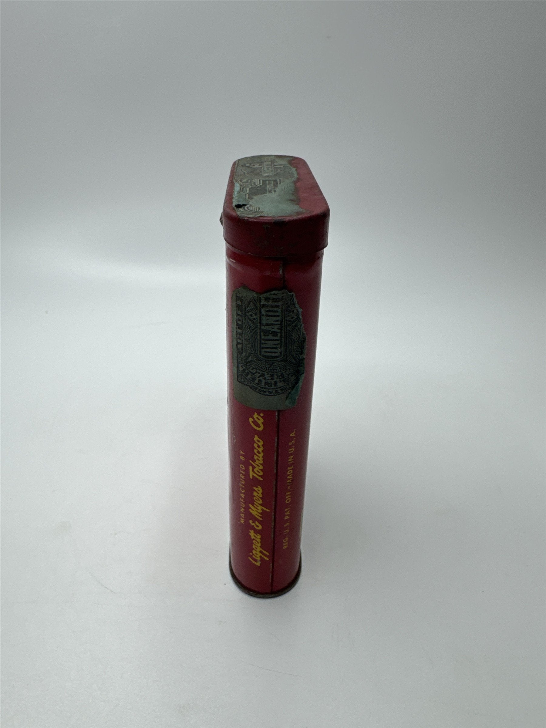 Velvet Pipe & Cigarette Tobacco Empty Tin Liggett & Myers Tobacco Co.
