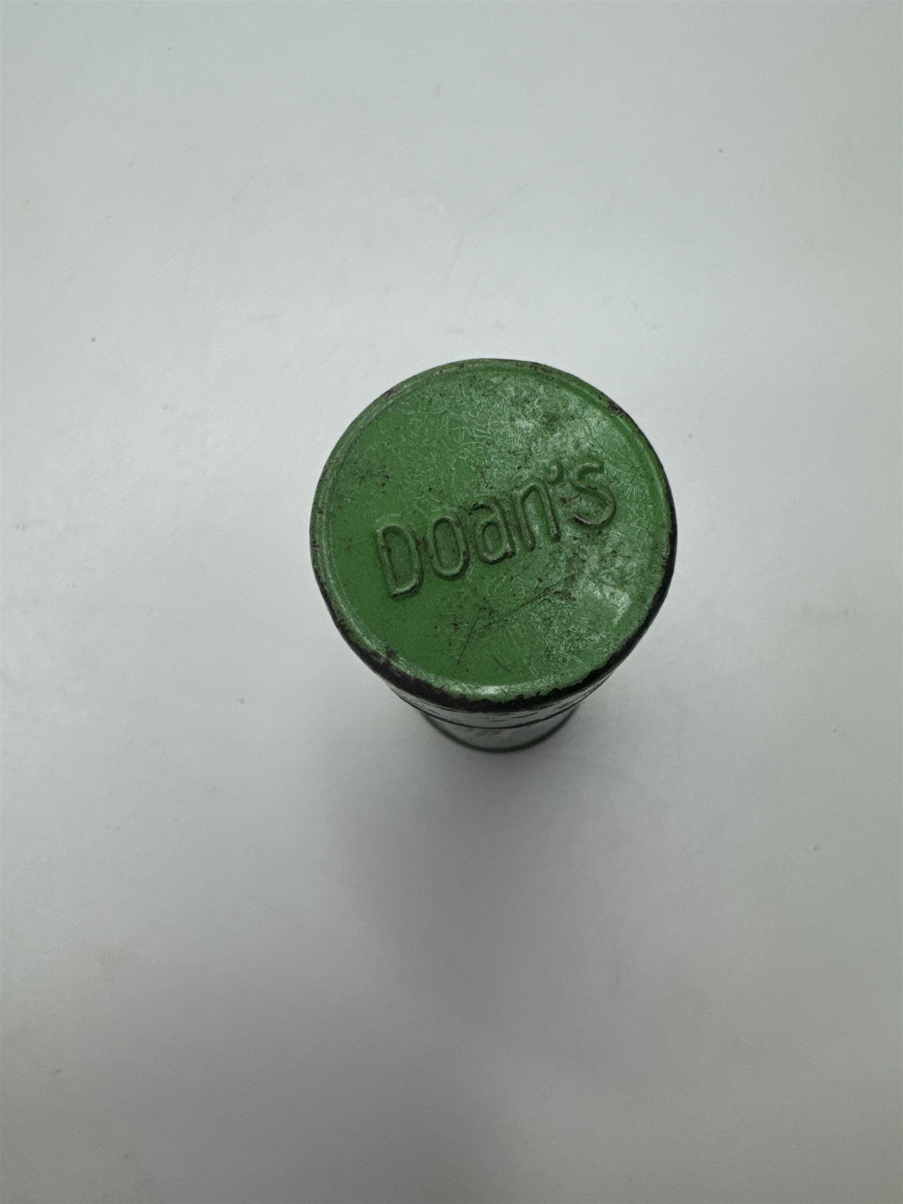 Vintage Doan's Pills Backache Relief Pills Tin Medicine Metal Tin