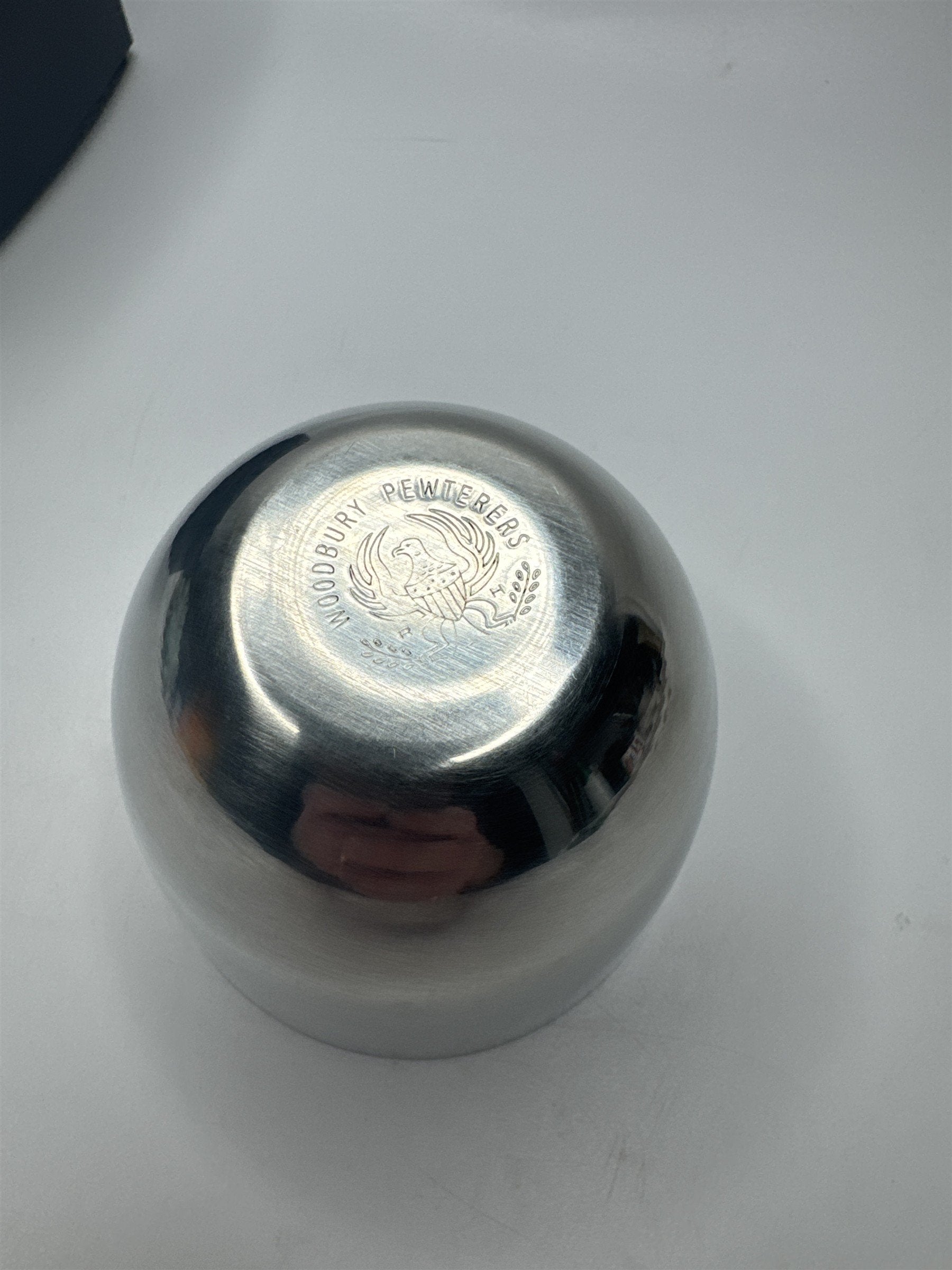 Vintage SallieMae 25 Years of Service Pewter Cup from Woodbury Pewterers
