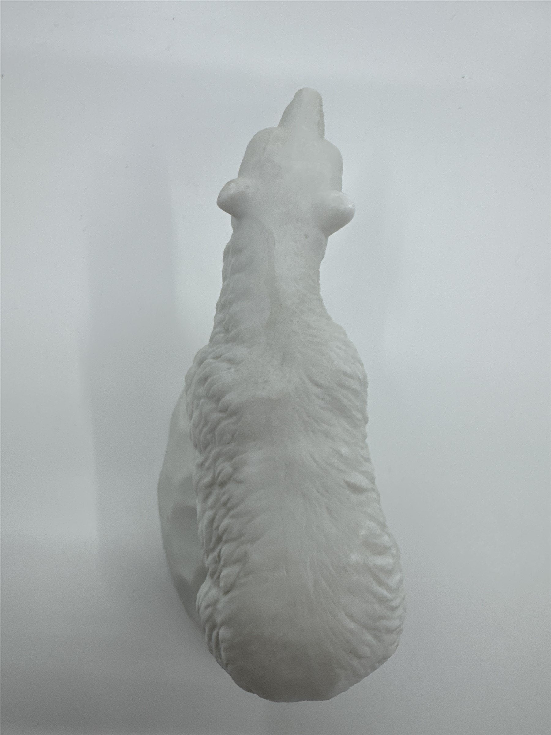 Vintage White Porcelain Polar Bear on Sheet of Ice/Iceberg