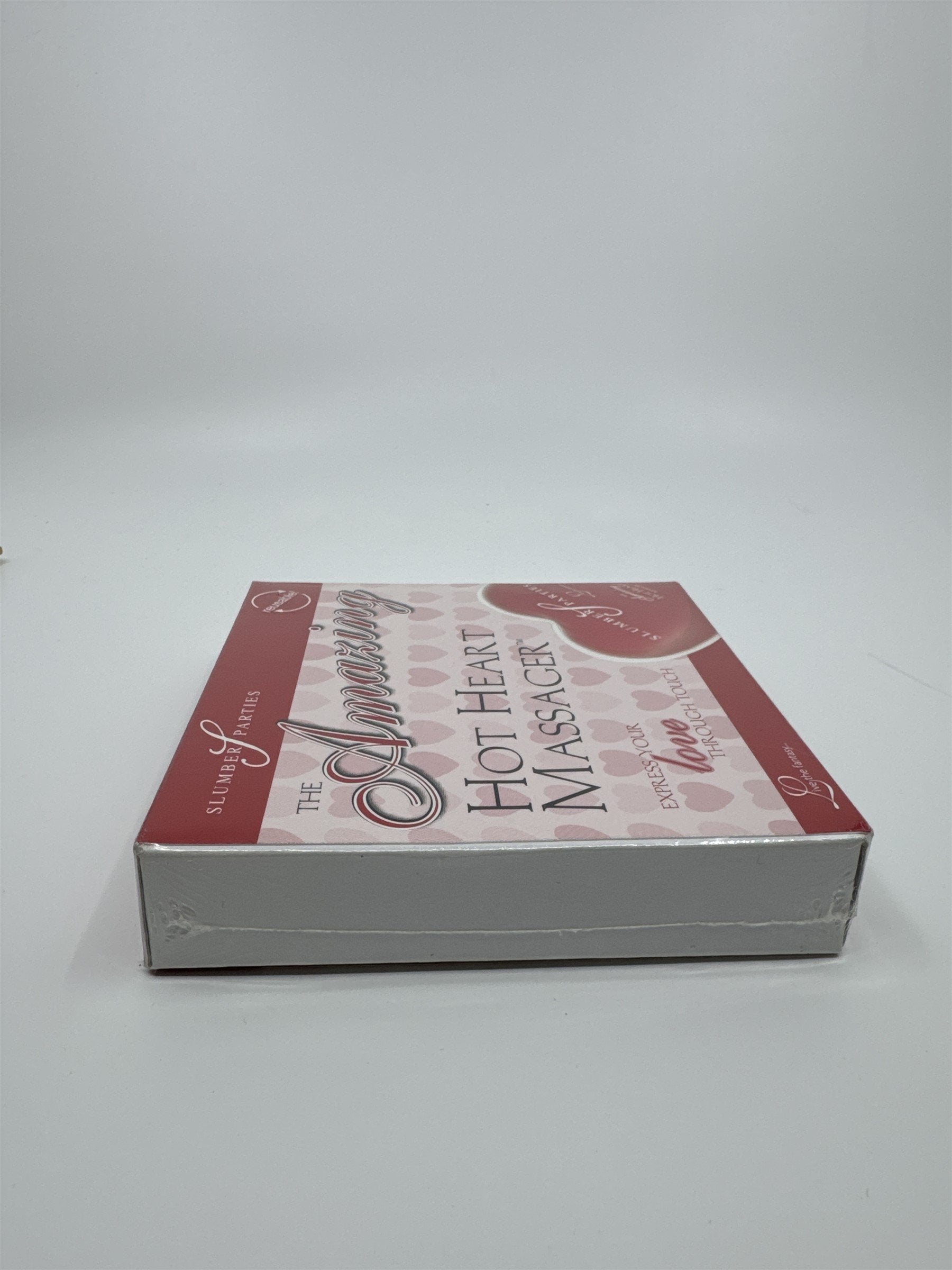 The Amazing Hot Heart Massager by Slumber Parties New In Box Red Heart