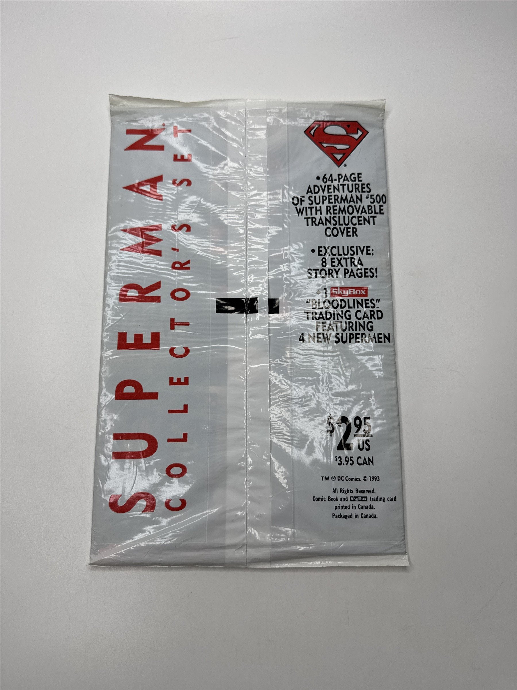 Lot of 4 1993 DC Comics The Adventures of Superman #500 #501 #78 #22 One Sealed