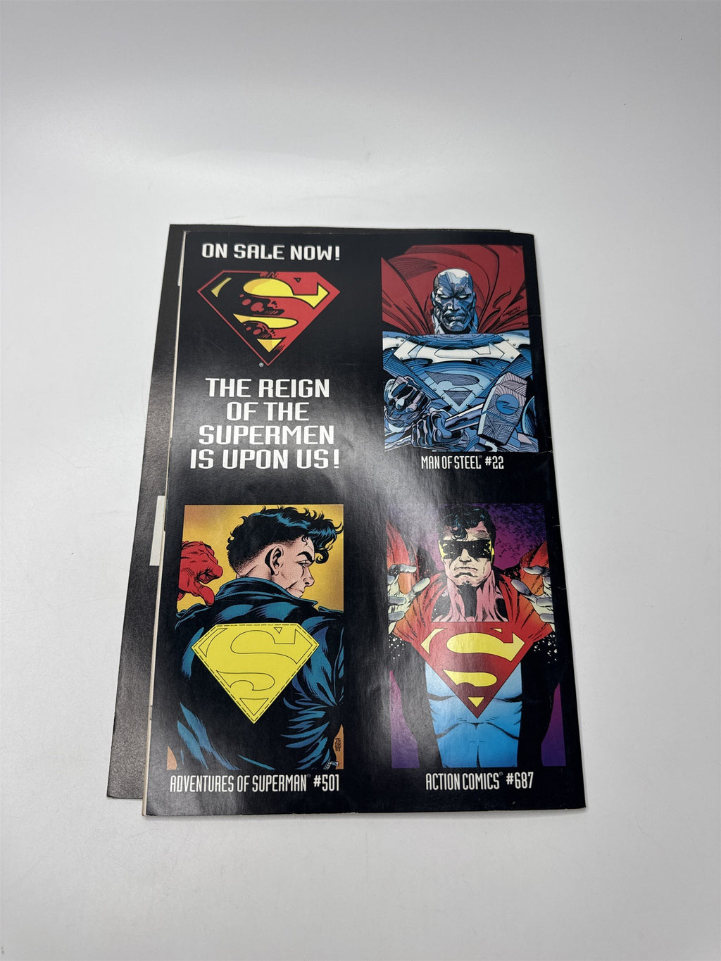Lot of 4 1993 DC Comics The Adventures of Superman #500 #501 #78 #22 One Sealed