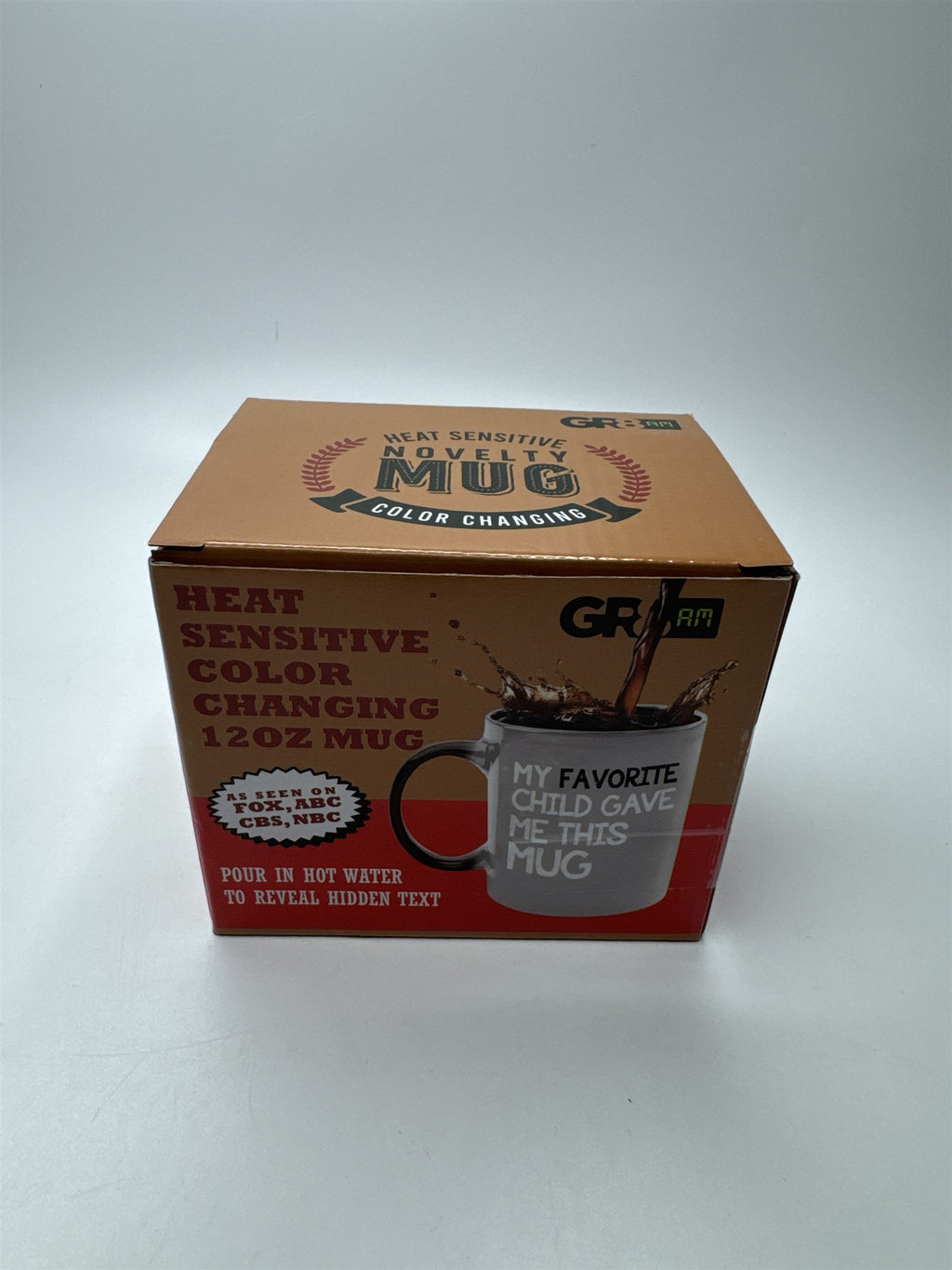 My Favorite Child Gave Me This Mug~ GR8AM 16oz Heat Sensitive Color Changing Mug