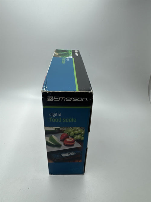 Emerson 11LB/5KG Digital Food Scale Battery-Powered Tempered Glass Platform