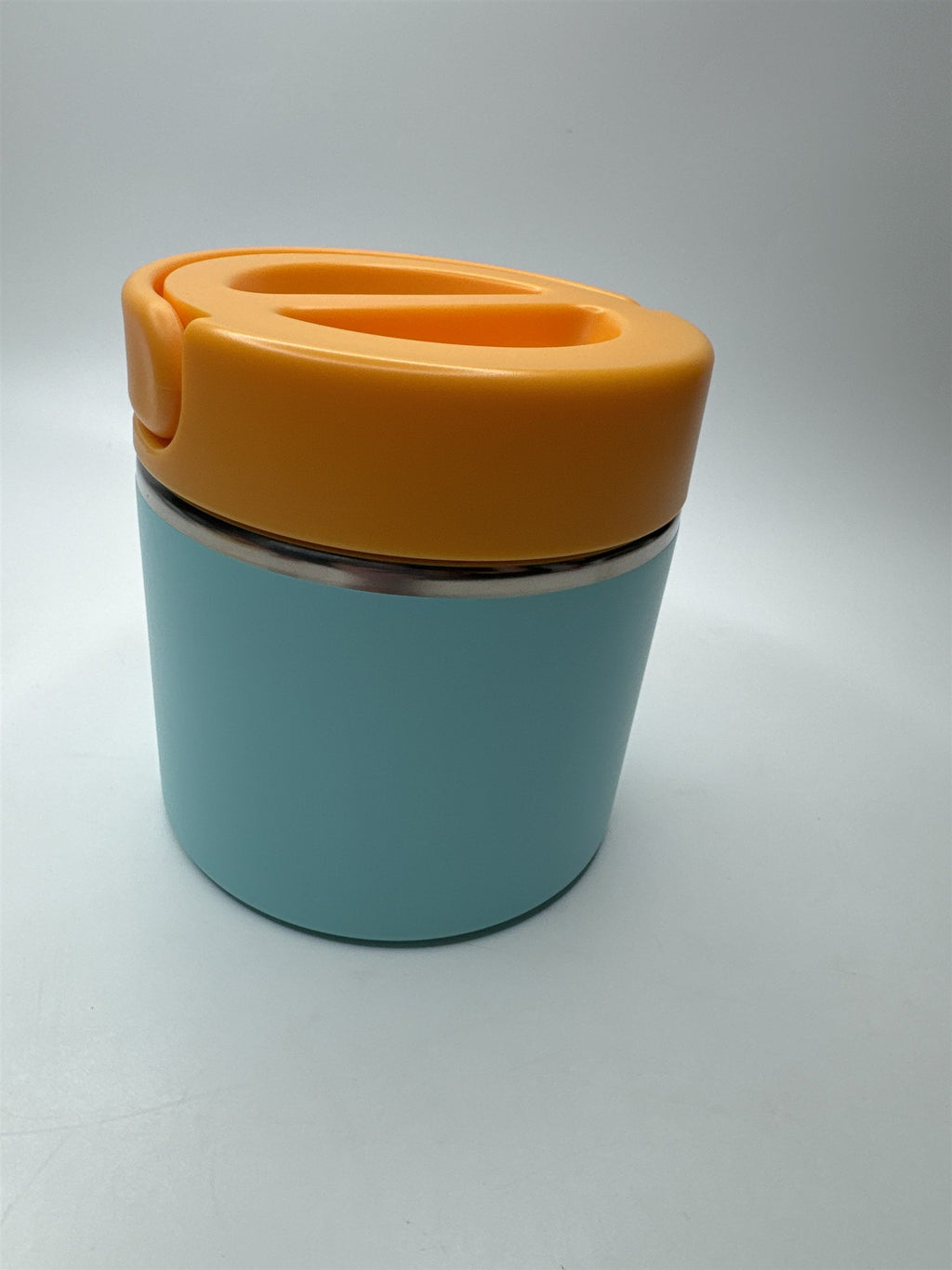 Thermoflask Insulated Food Jar Stainless Steel BPA Free Powder Blue Orange 20oz