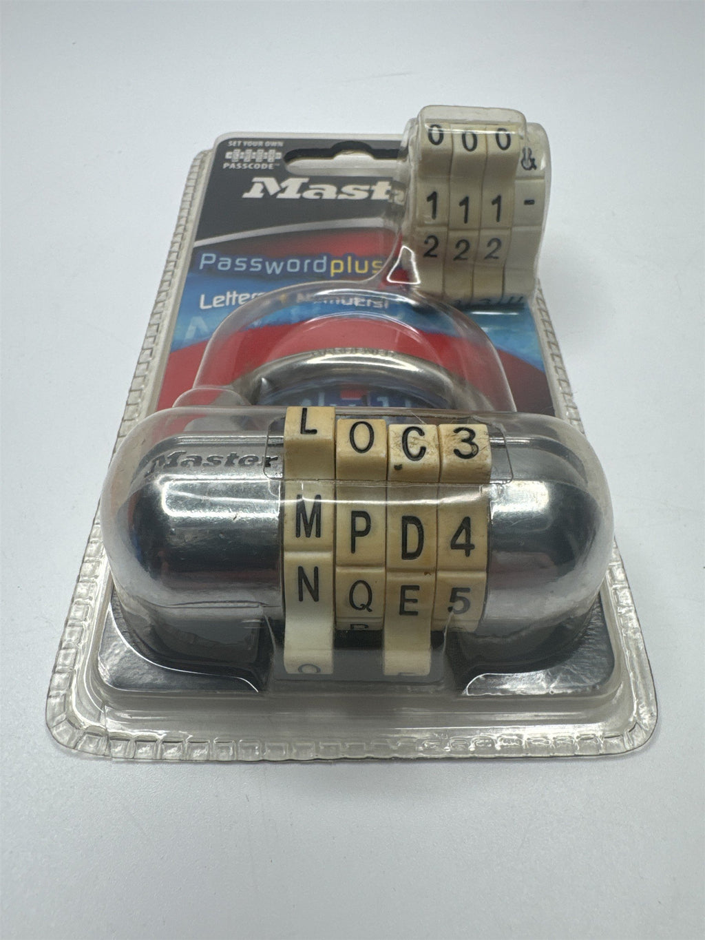 Master Lock Password Plus Combination Lock Set Your Own Passcode Lock