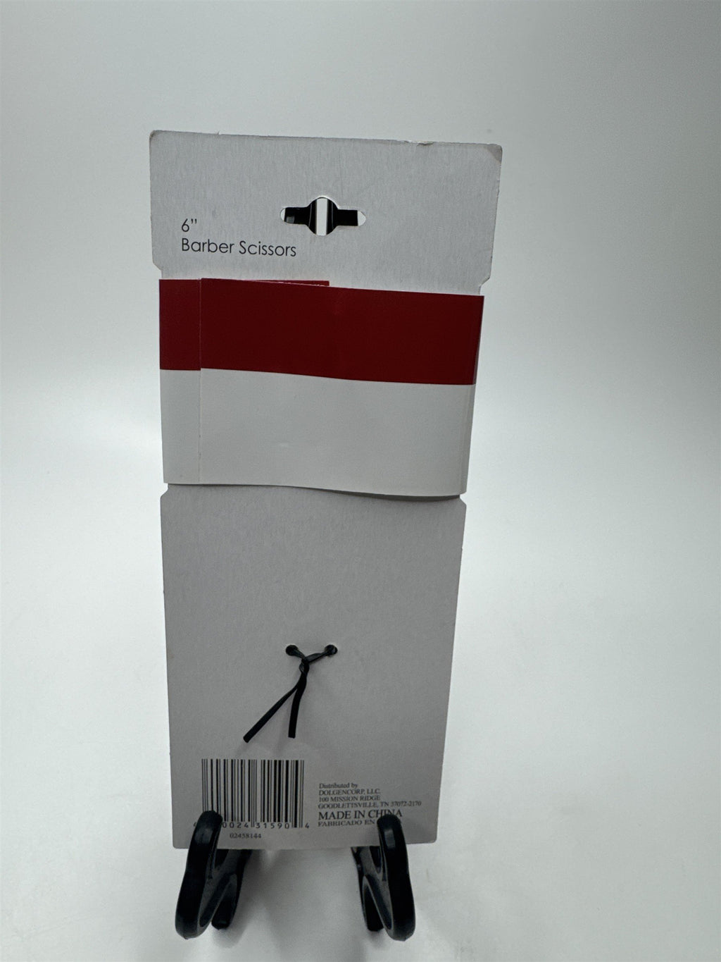 Belle #650 6" Barber Scissors Easy Cut & Trim /w Comfort Finger Rest