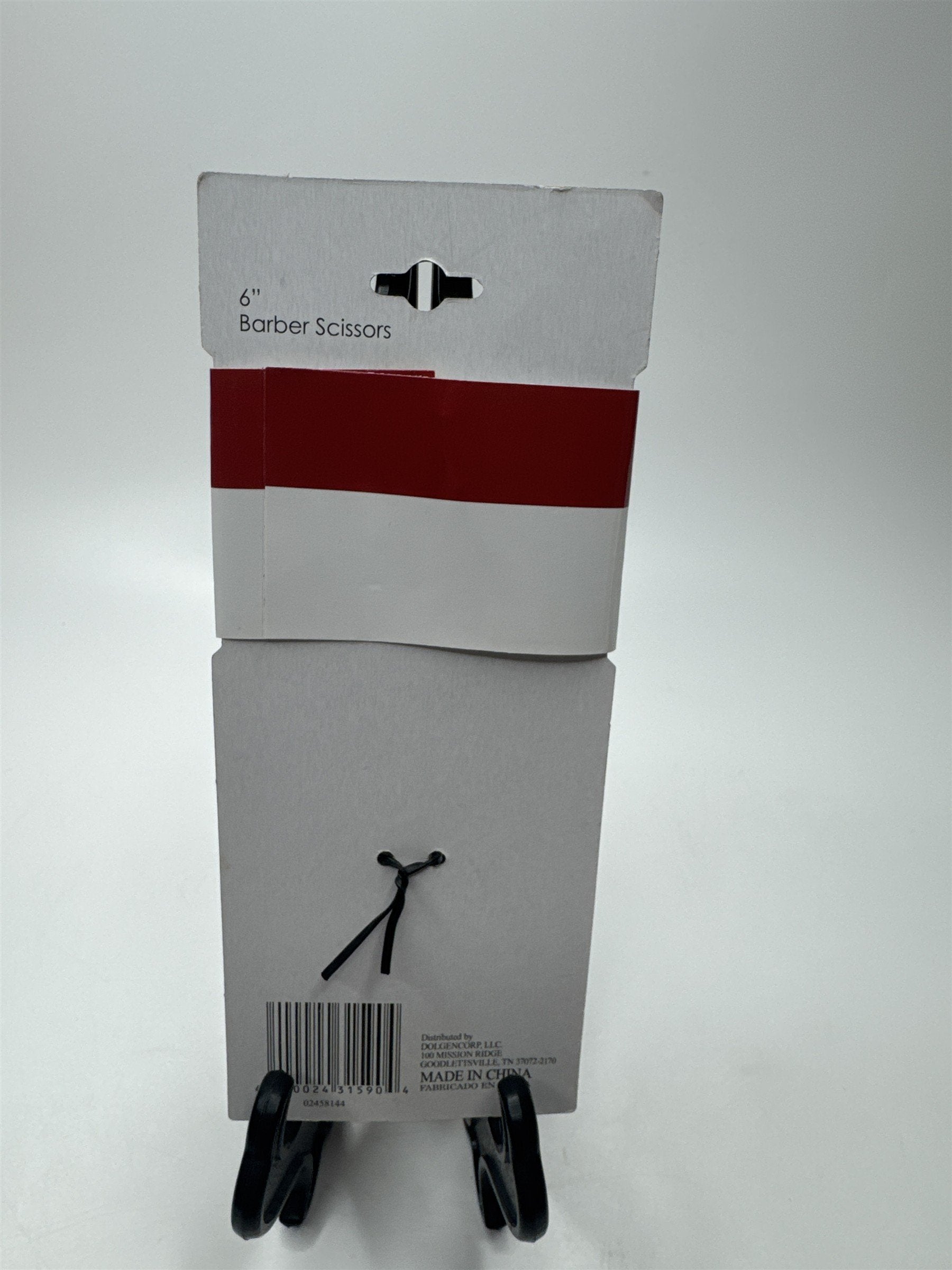 Belle #650 6" Barber Scissors Easy Cut & Trim /w Comfort Finger Rest