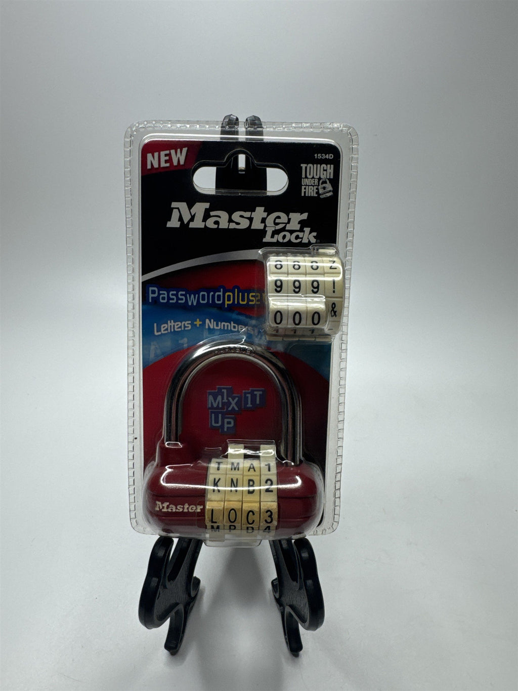 Master Lock Tough Under Fire Password Plus Letters & Numbers 1534D 2-1/2" Lock