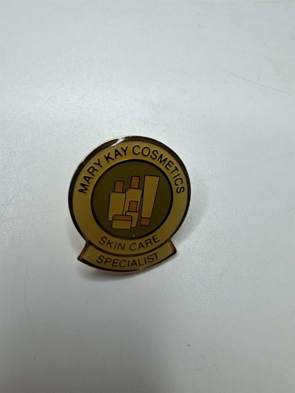 Vintage Mary Kay Cosmetics Skin Care Specialist Consultant Identification Pin